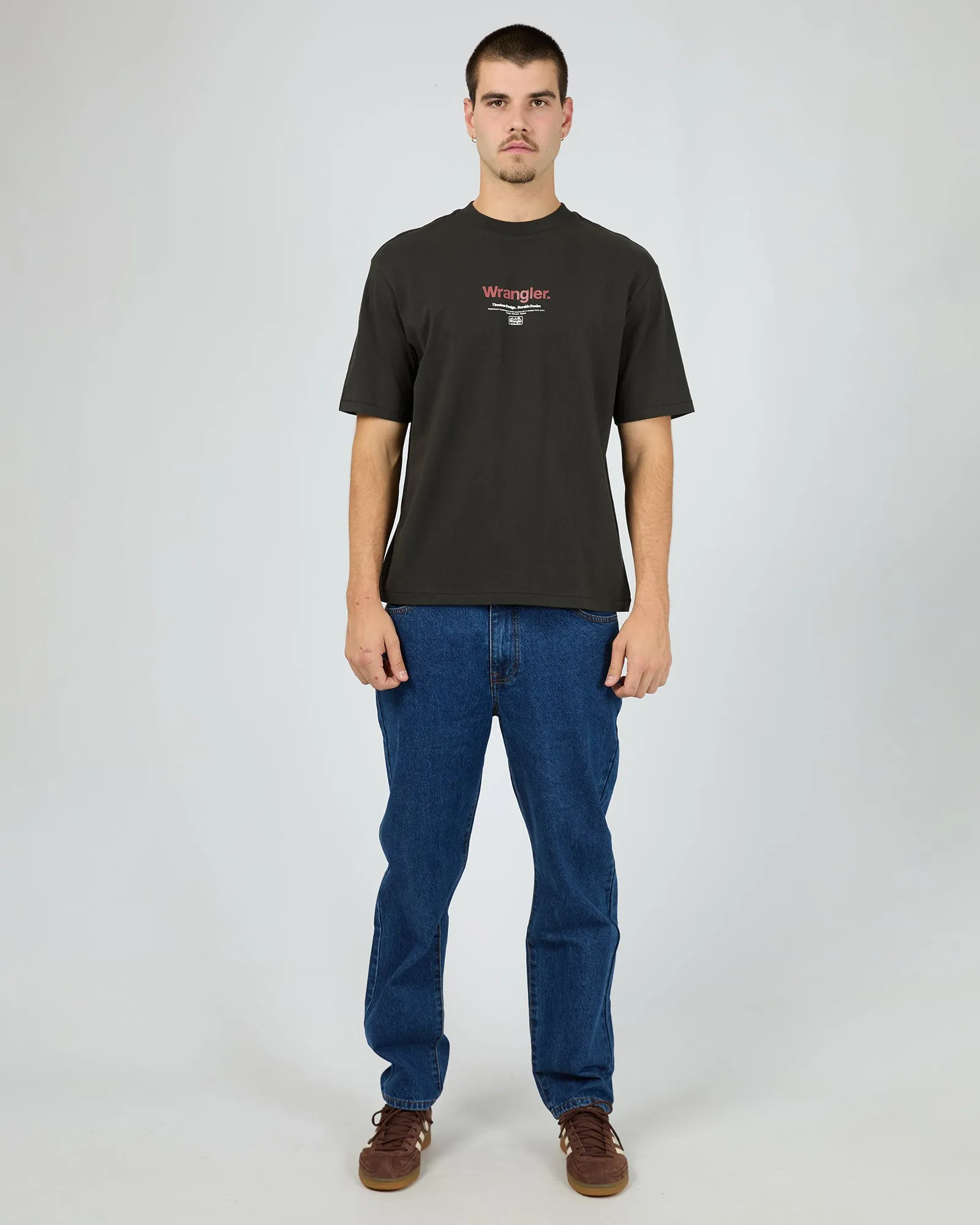 Discover Slacker Tee Worn Black sold by edge clothing product image thumbnail 2