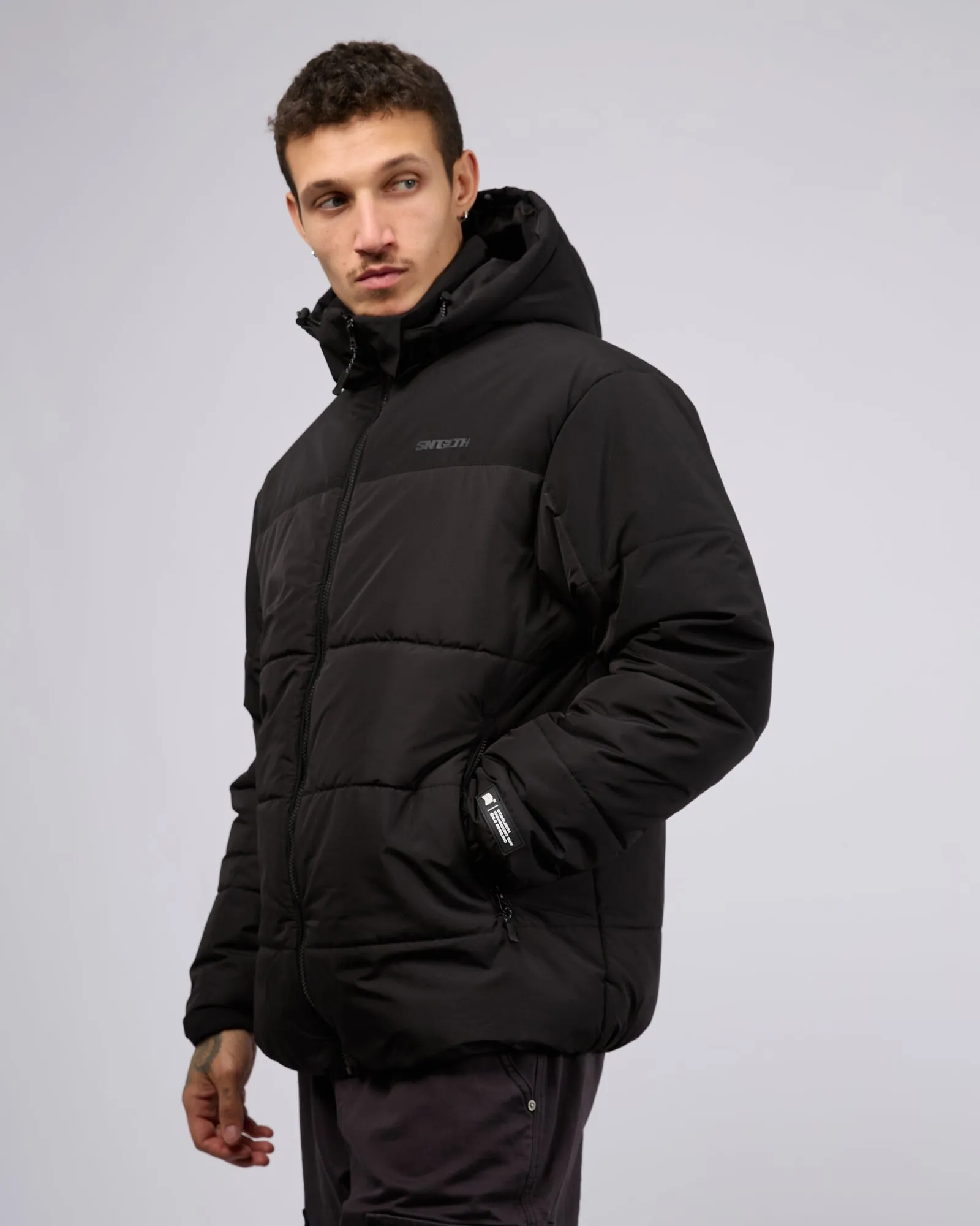 Optima Puffer Jacket Black sold by edge clothing product image thumbnail 4