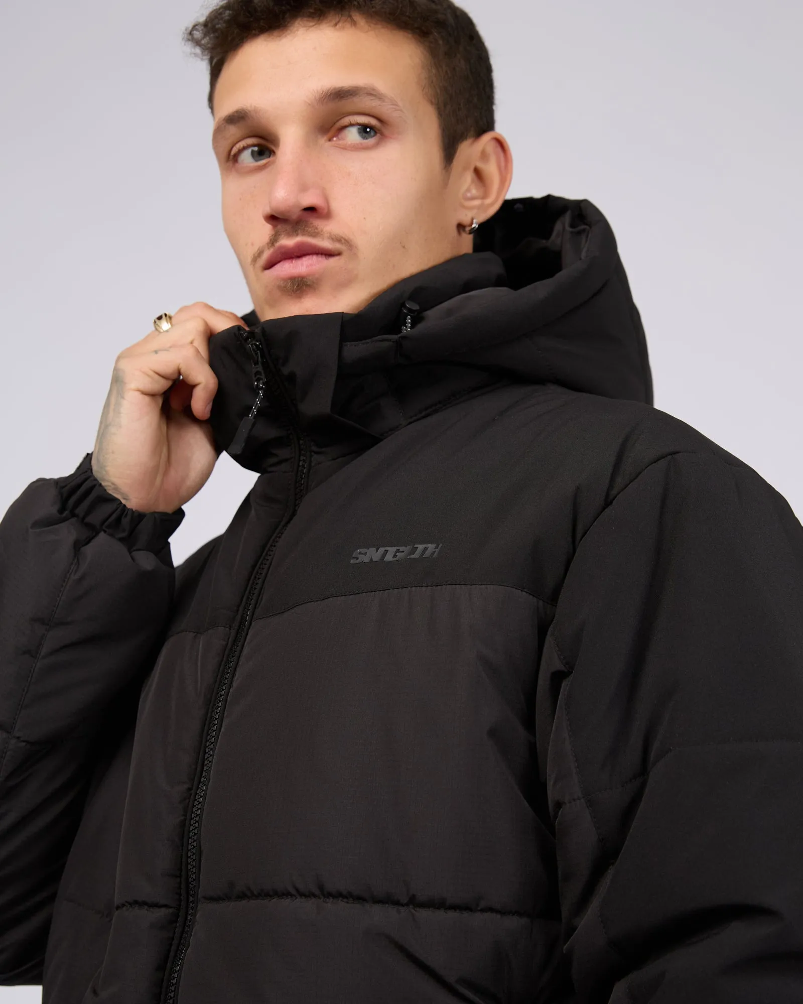 Optima Puffer Jacket Black sold by edge clothing product image thumbnail 5