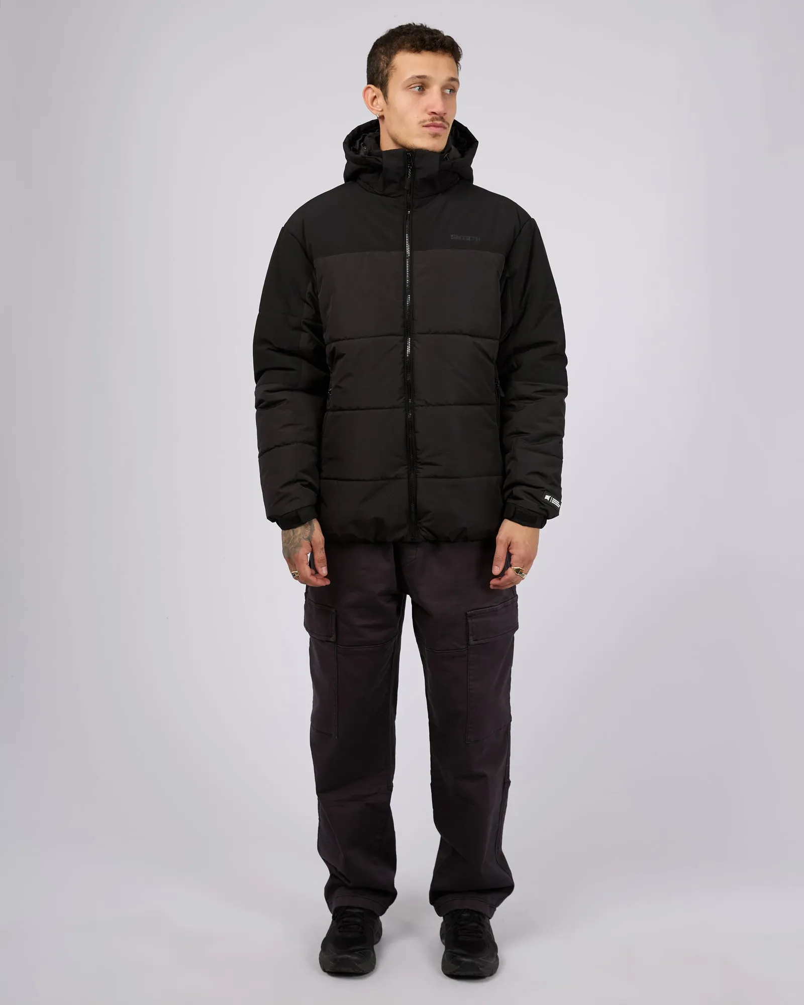 Optima Puffer Jacket Black sold by edge clothing product image thumbnail 2