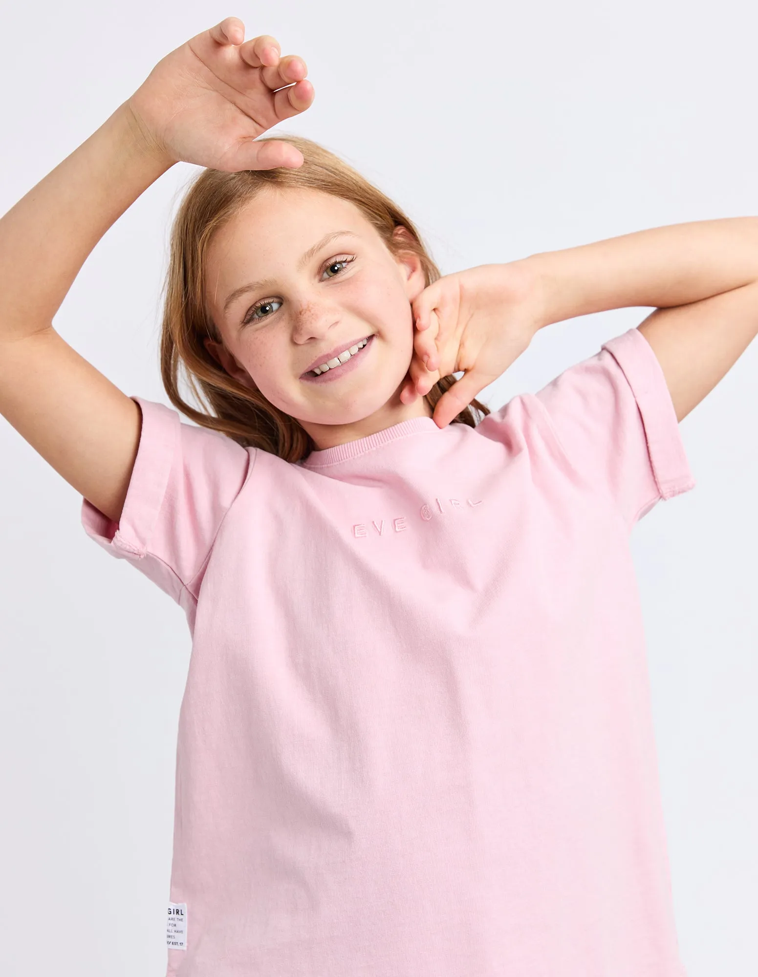 Teen Eve Girl Washed Tee Candy sold by edge clothing product image thumbnail 4