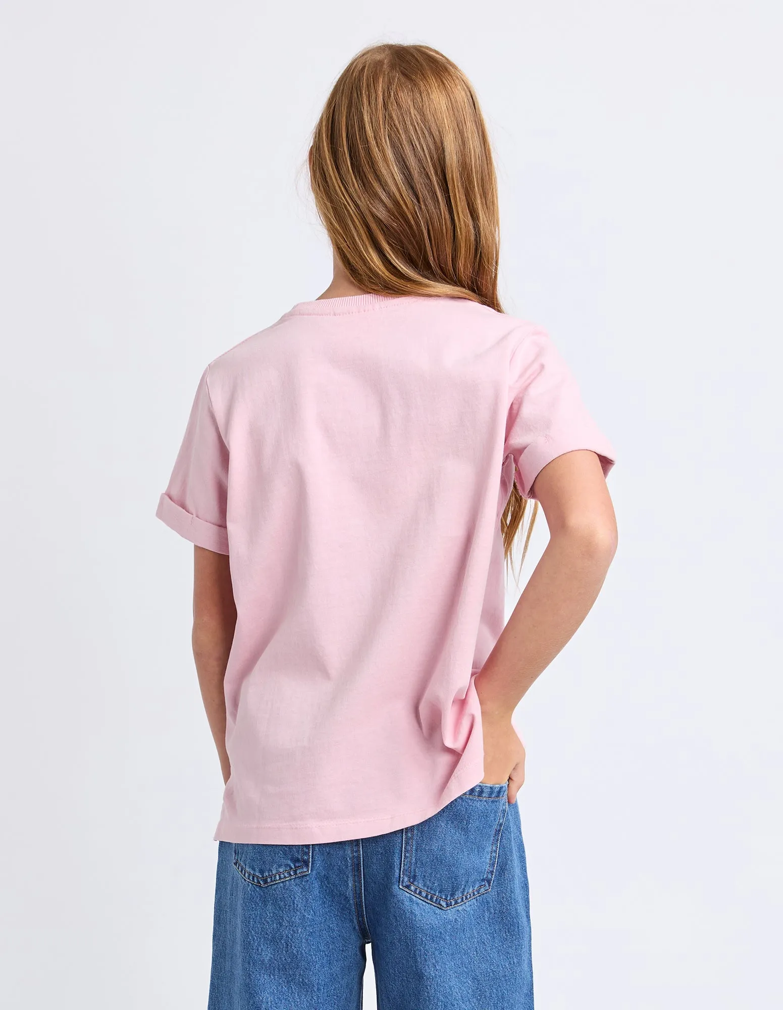 Teen Eve Girl Washed Tee Candy sold by edge clothing product image thumbnail 3