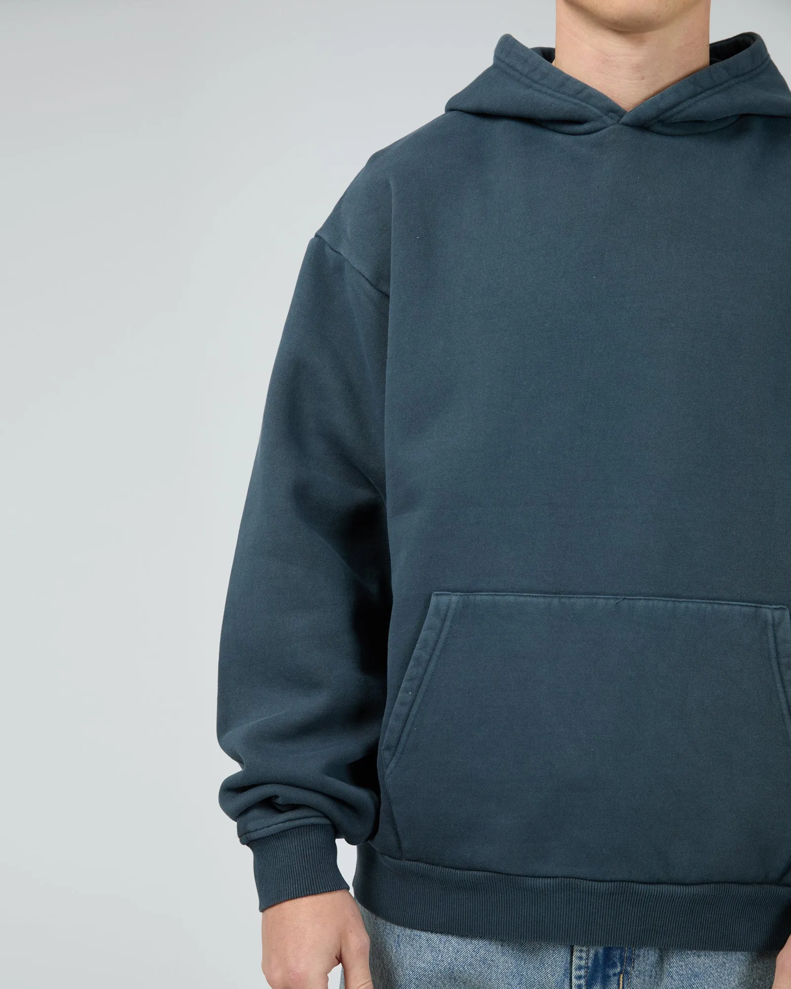 Box Hoodie Navy sold by edge clothing product image thumbnail 5