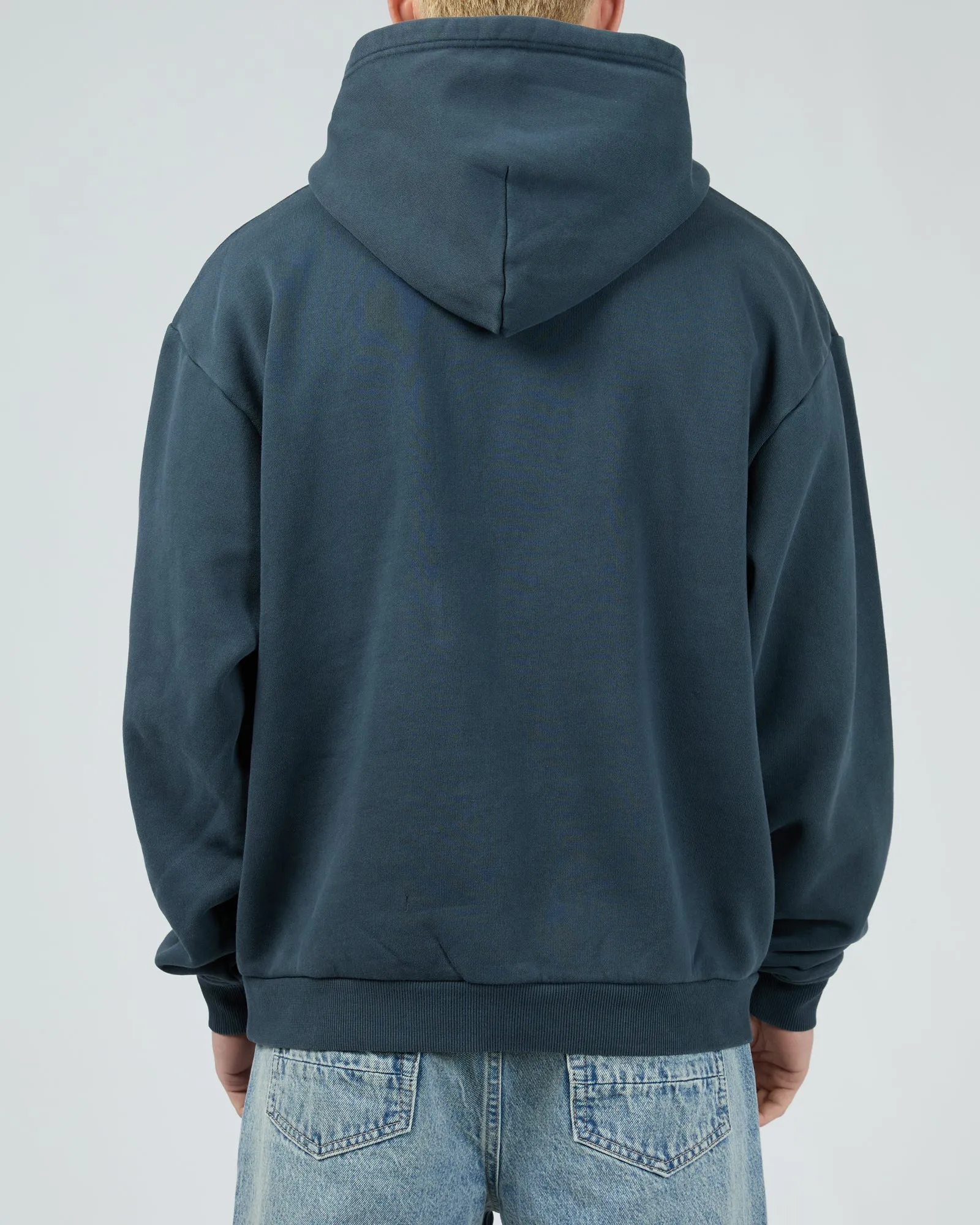 Box Hoodie Navy sold by edge clothing product image thumbnail 3