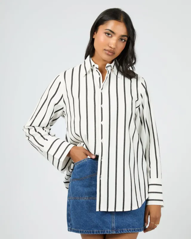 Marnie Shirt White sold by edge clothing