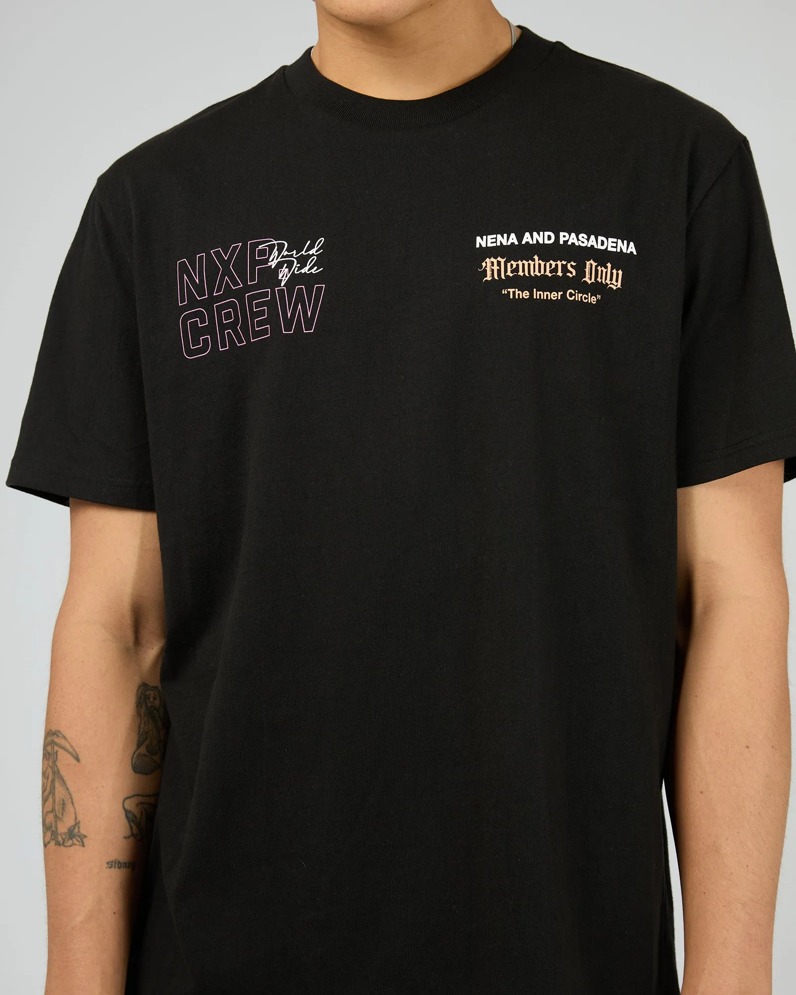 Alpha Classic Tee Black sold by edge clothing product image thumbnail 5