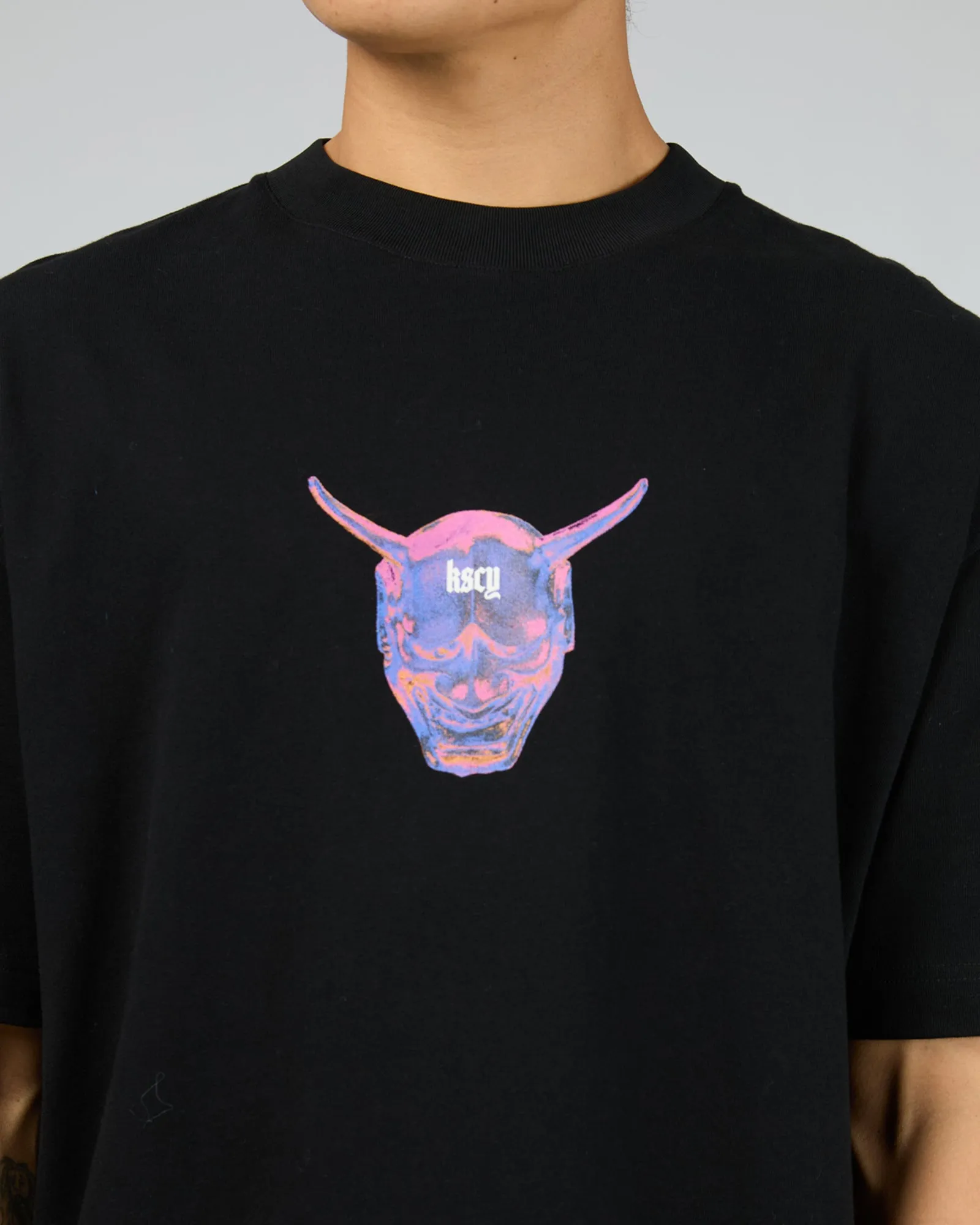 Mask Street Tee Black sold by edge clothing product image thumbnail 5