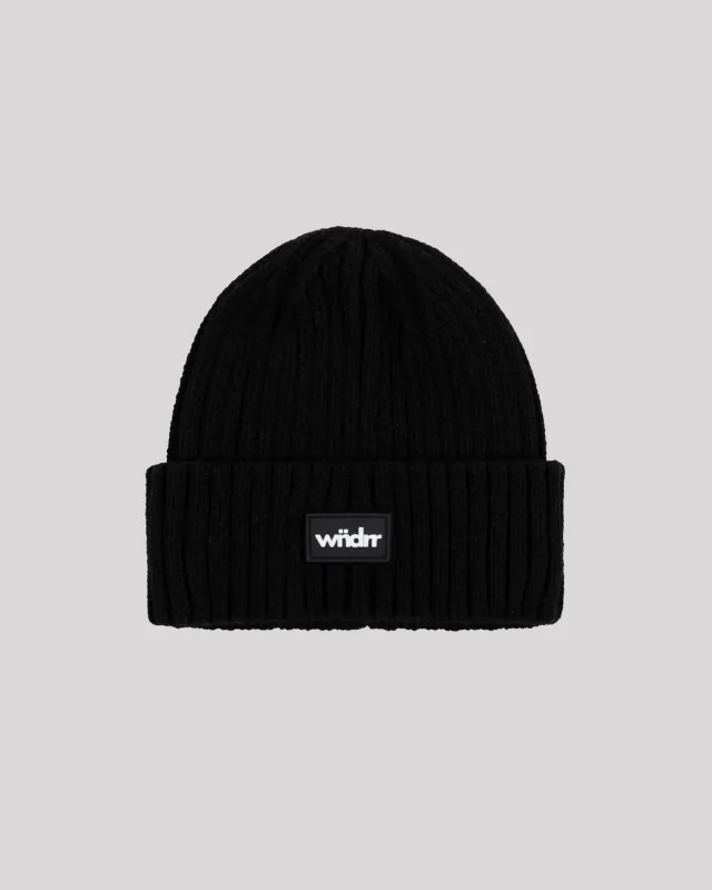Brixton Beanie Black sold by edge clothing