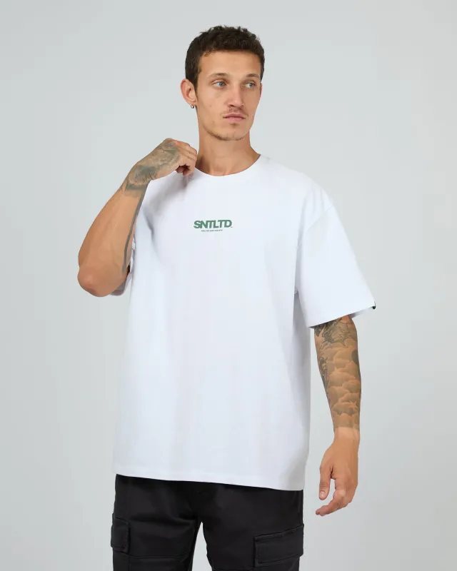 Squared Tee White sold by edge clothing