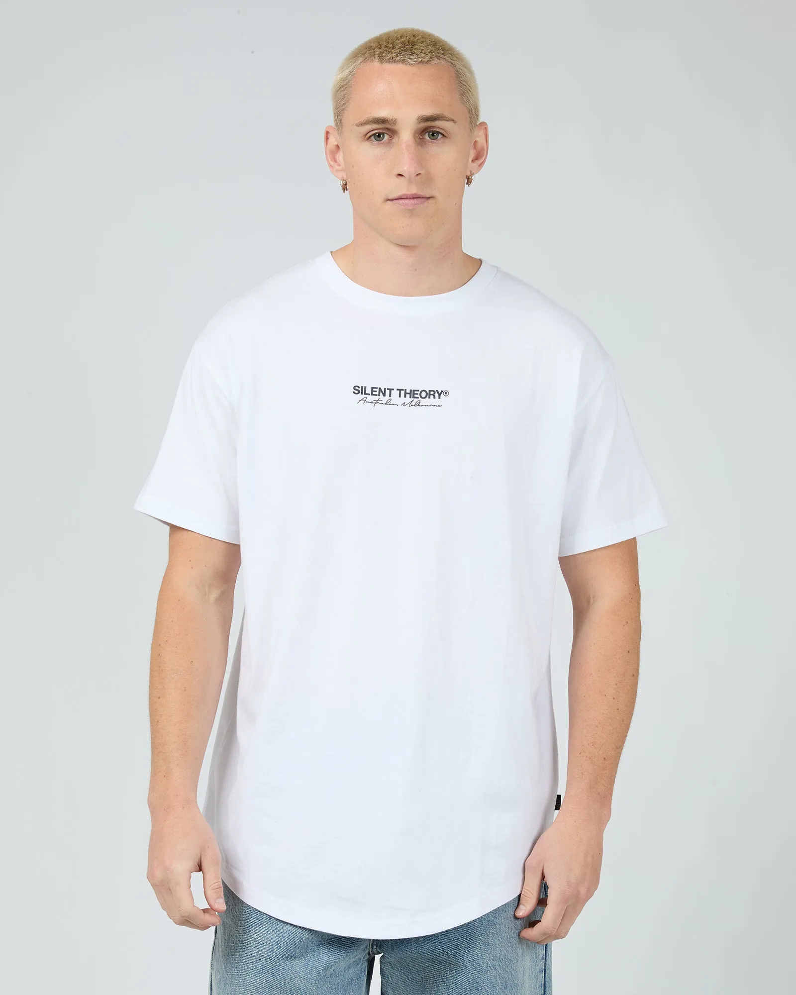 Invest Scoop Tee White sold by edge clothing