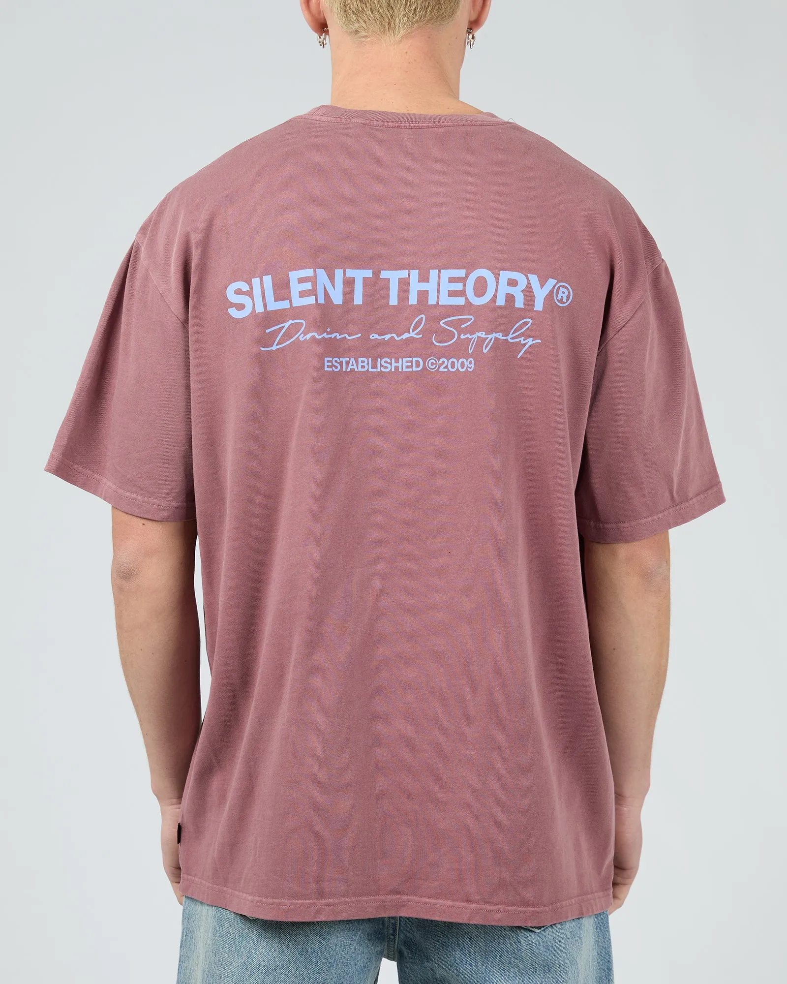 Vital Tee Plum sold by edge clothing product image thumbnail 2