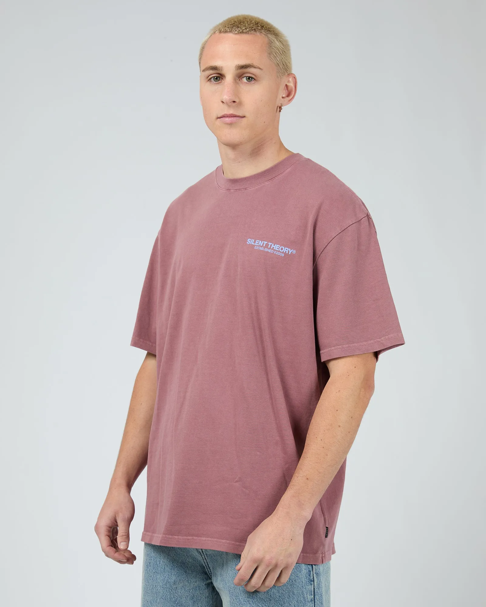 Vital Tee Plum sold by edge clothing product image thumbnail 4