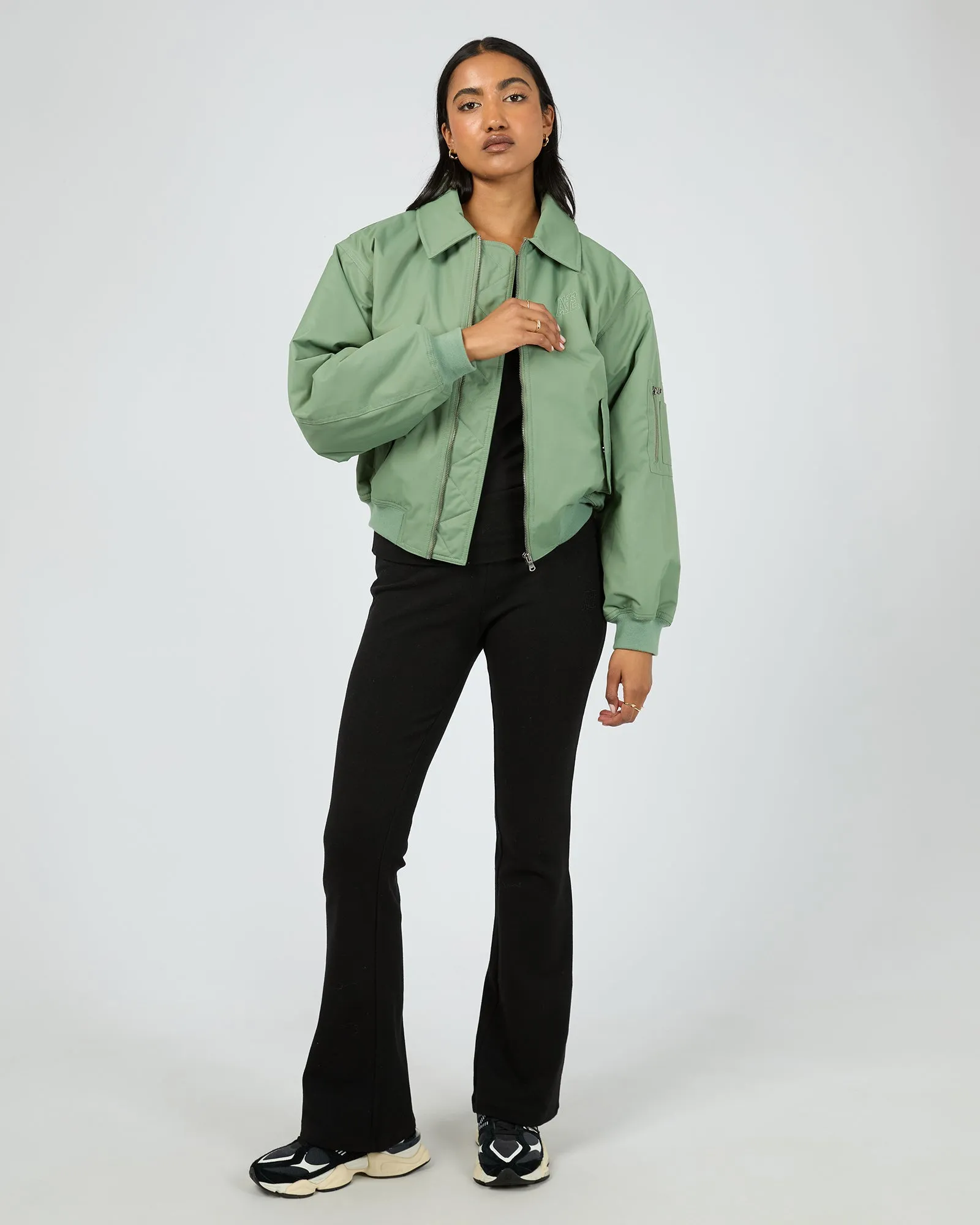 Bridget Bomber Khaki sold by edge clothing product image thumbnail 2