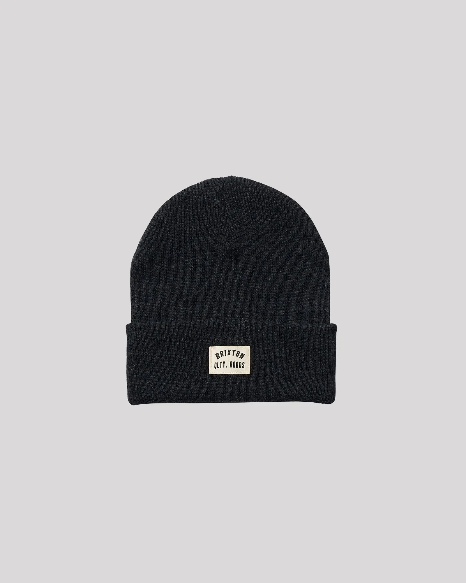 Woodburn Watch Cap Beanie Washed Black sold by edge clothing