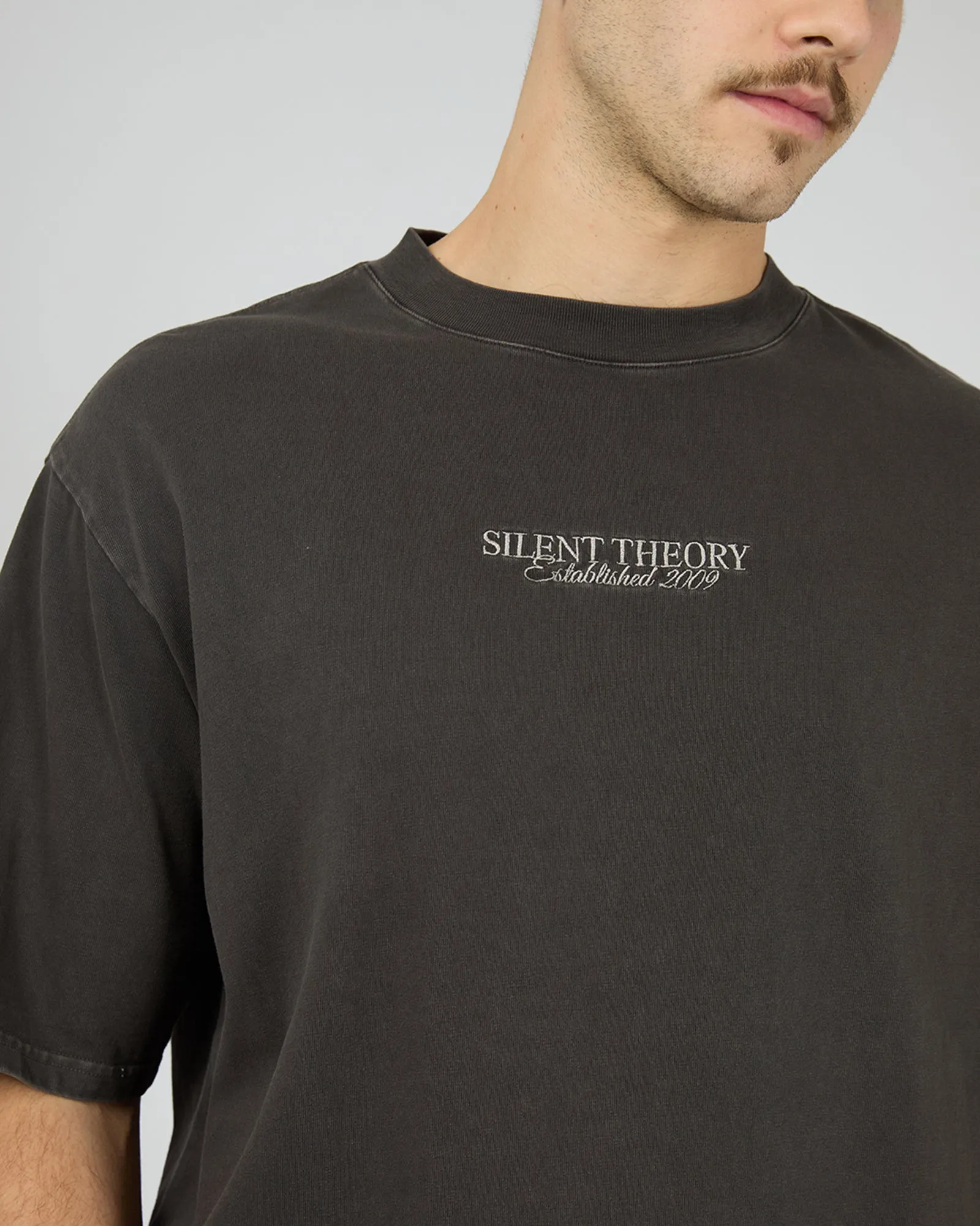 Embro Tee Charcoal sold by edge clothing product image thumbnail 5