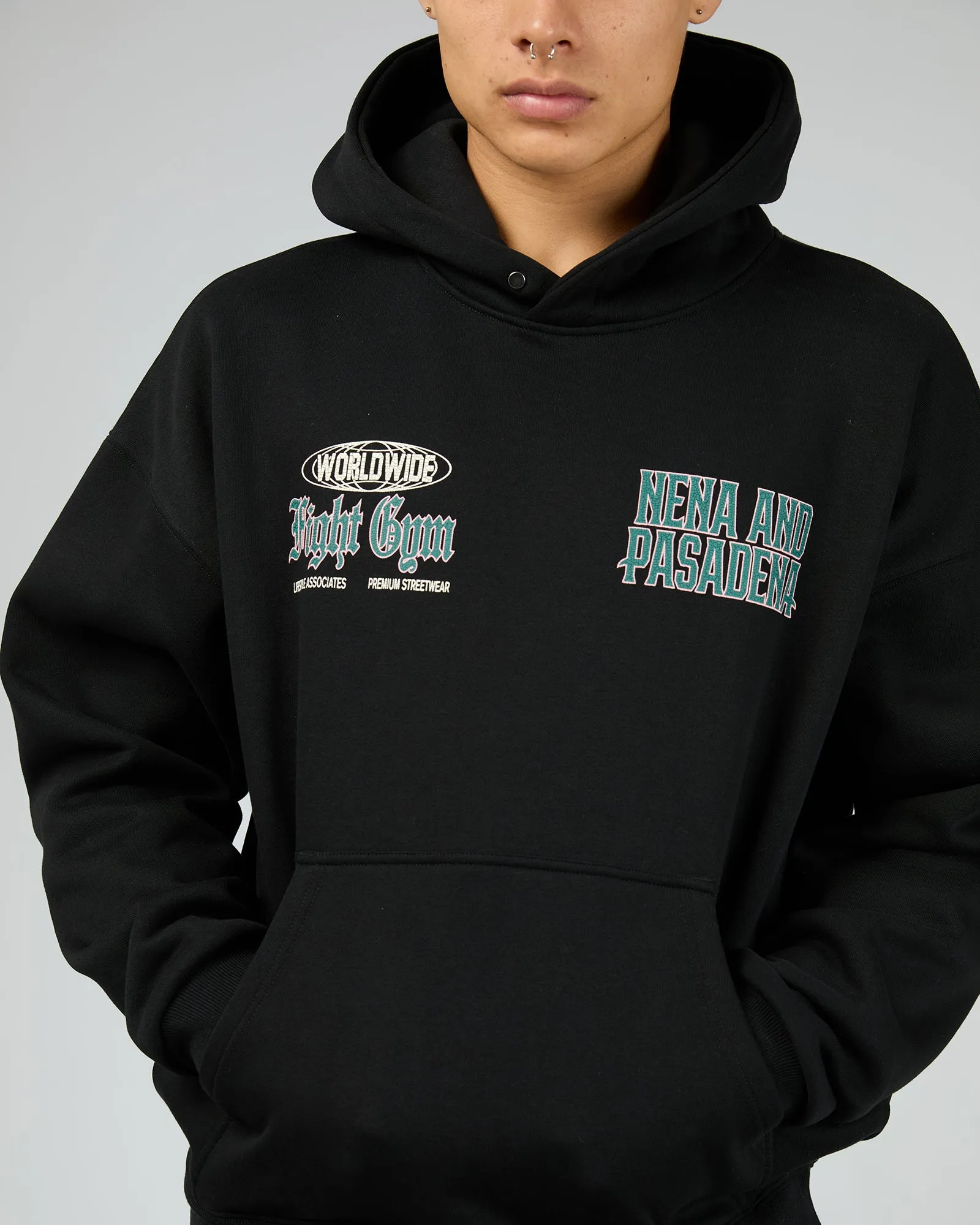 Battle Box Fit Hoodie Black sold by edge clothing product image thumbnail 5