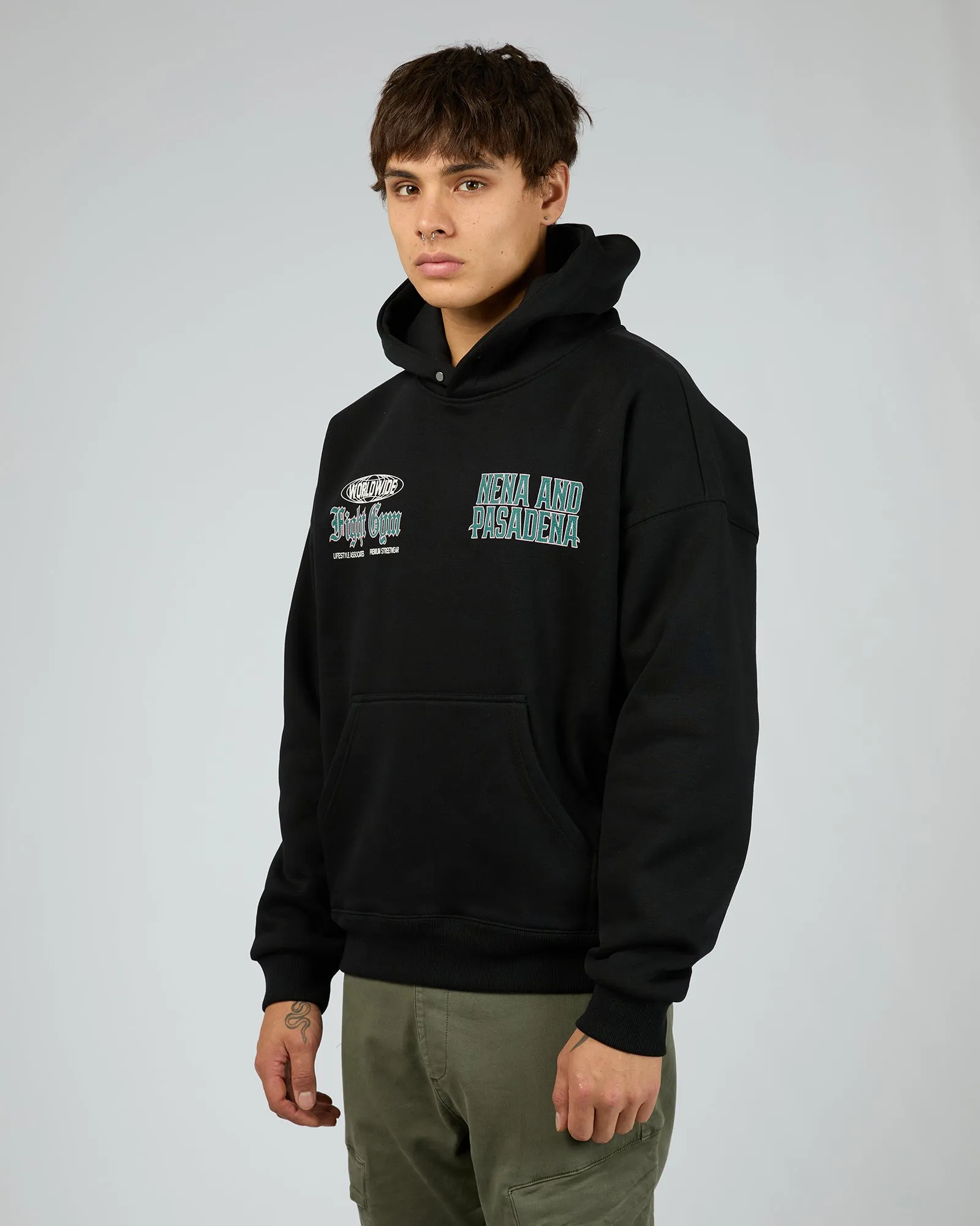 Battle Box Fit Hoodie Black sold by edge clothing product image thumbnail 4