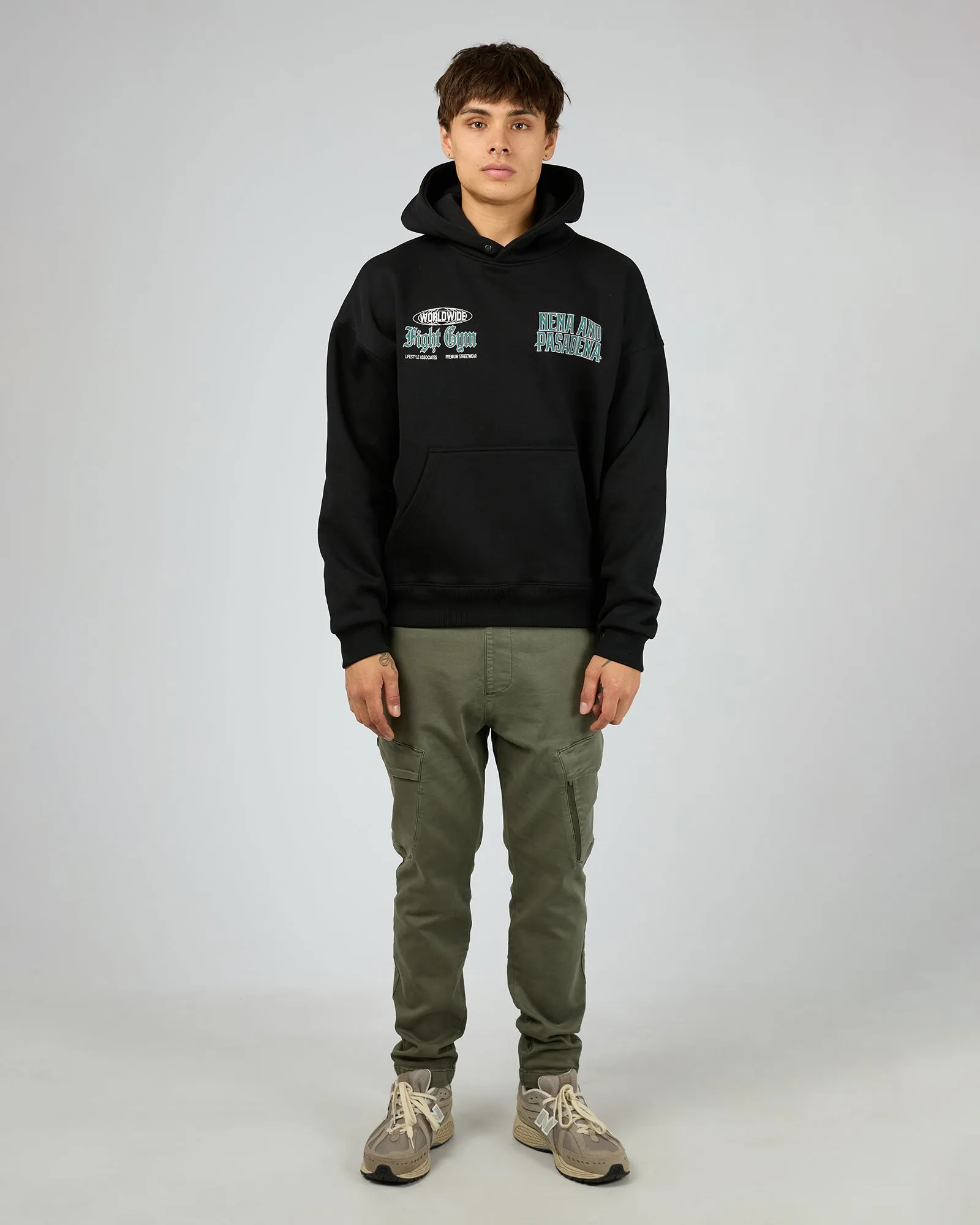 Battle Box Fit Hoodie Black sold by edge clothing product image thumbnail 3