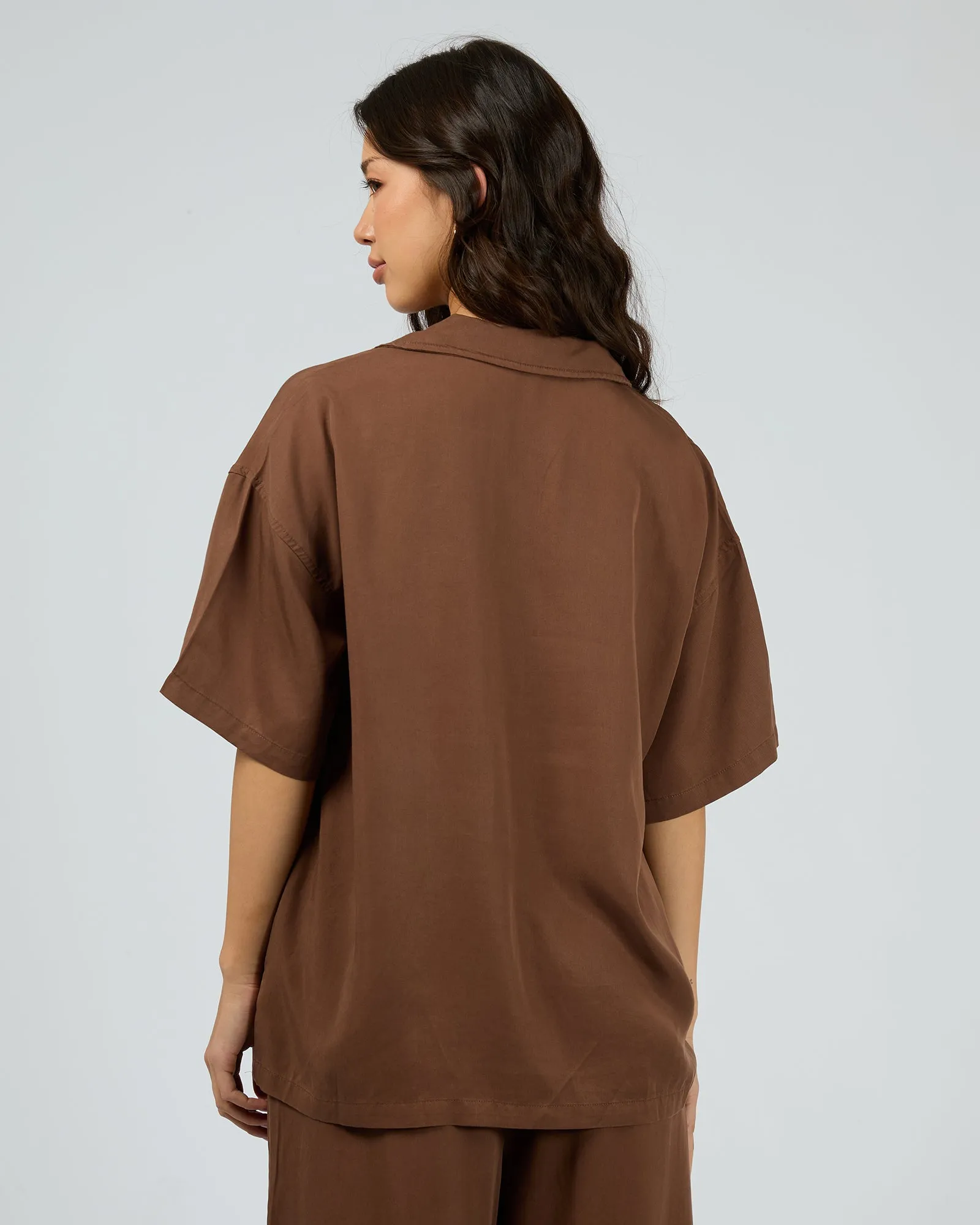 Harper Ss Shirt Burgandy sold by edge clothing product image thumbnail 3