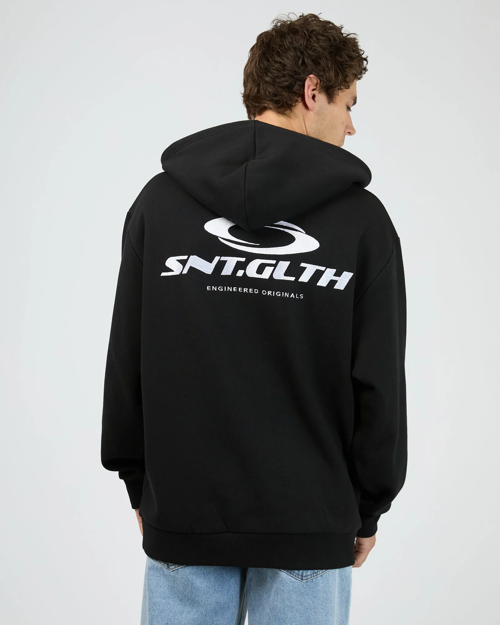 Club Hoodie Black sold by edge clothing product image thumbnail 3
