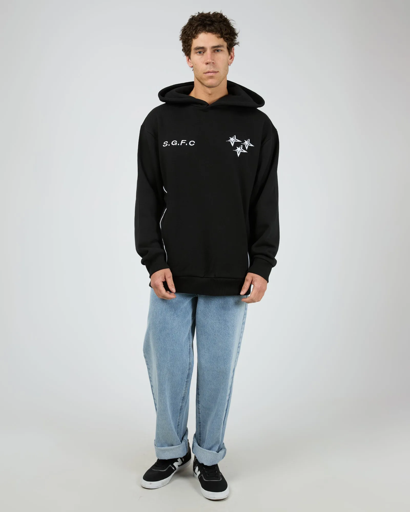 Club Hoodie Black sold by edge clothing product image thumbnail 2