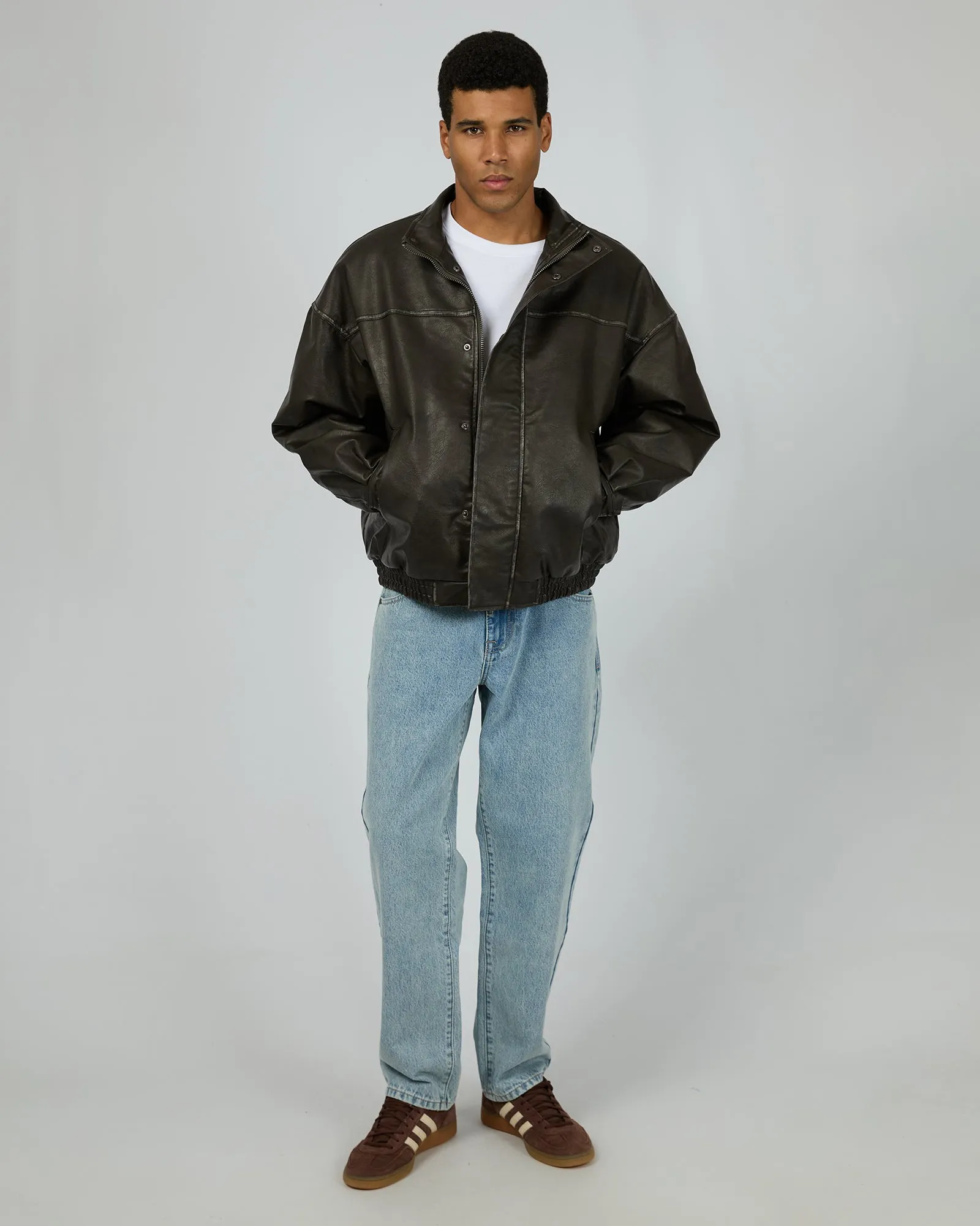 Harley Pu Jacket Black sold by edge clothing product image thumbnail 2