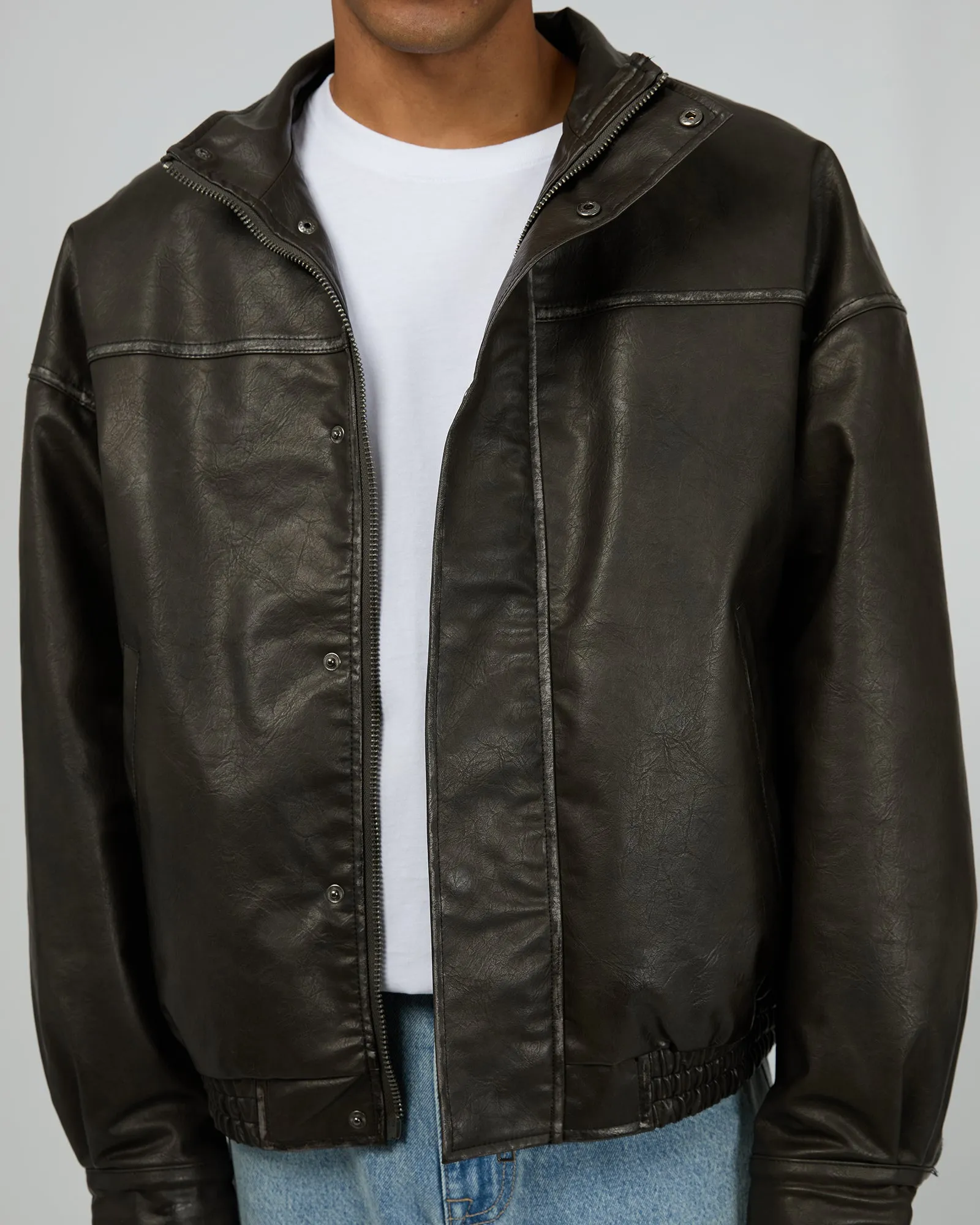 Harley Pu Jacket Black sold by edge clothing product image thumbnail 5