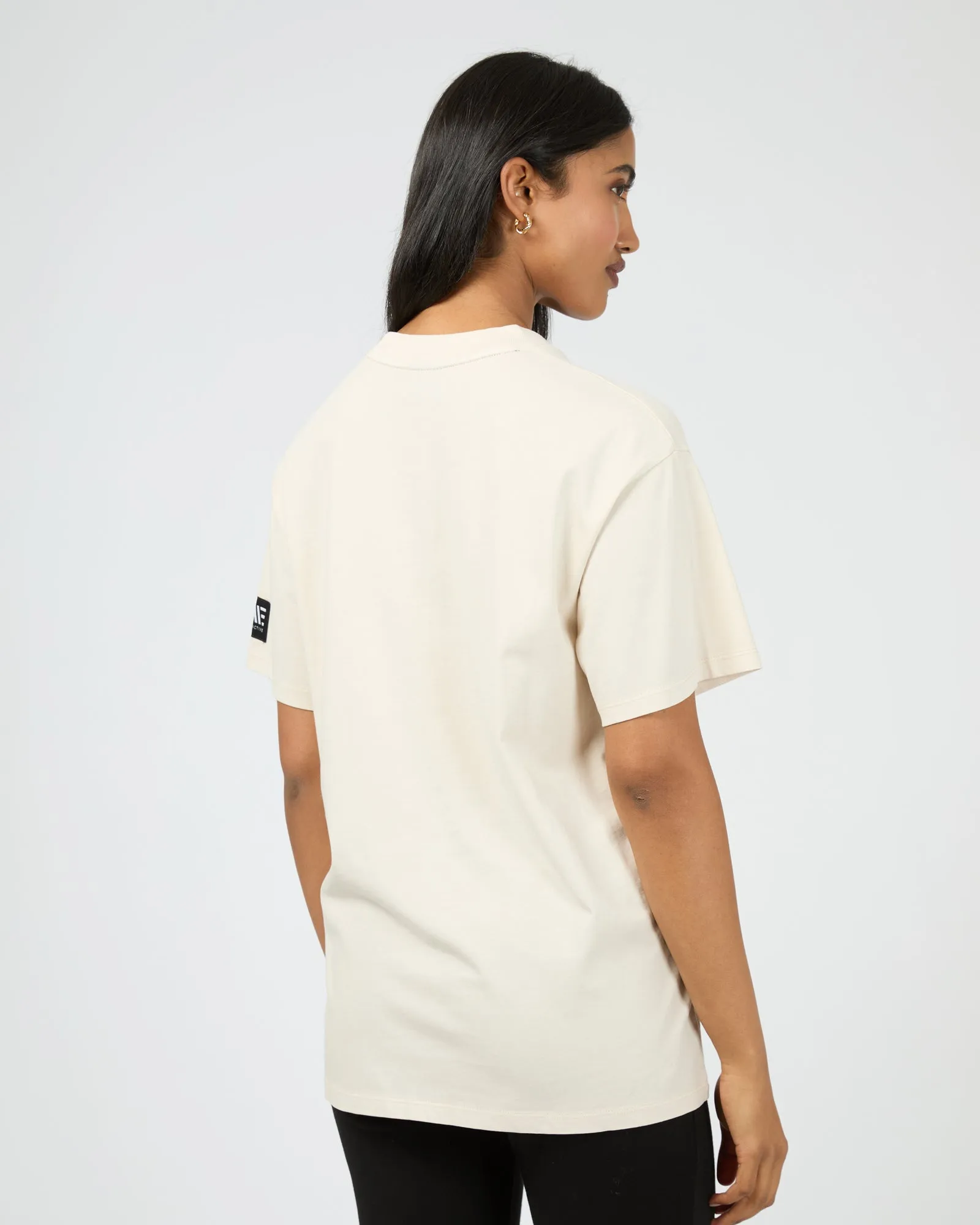 Monogram Relaxed Tee Vanilla sold by edge clothing product image thumbnail 3