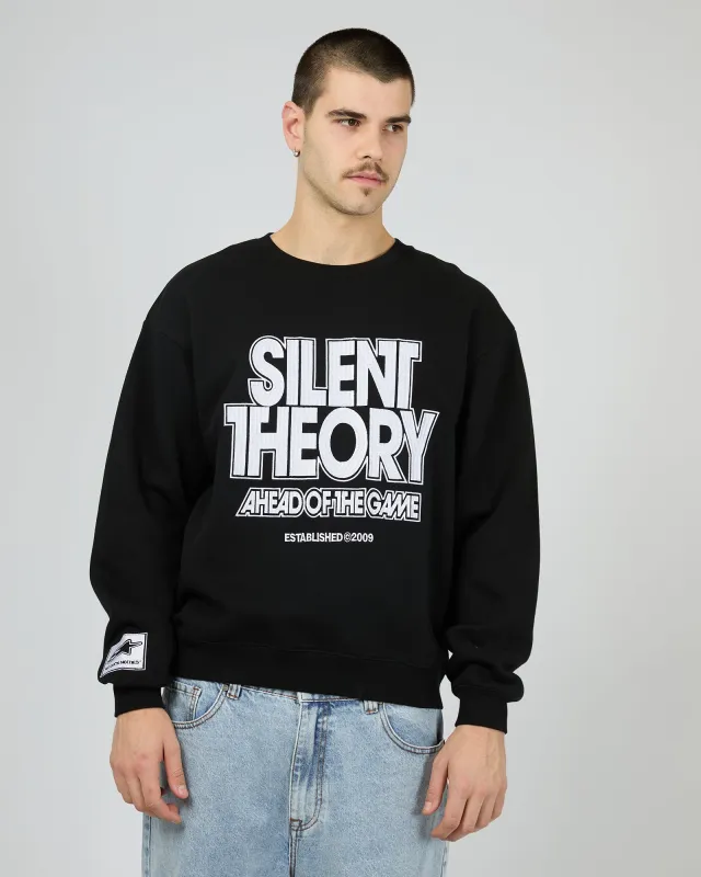 Leader Crew Black sold by edge clothing