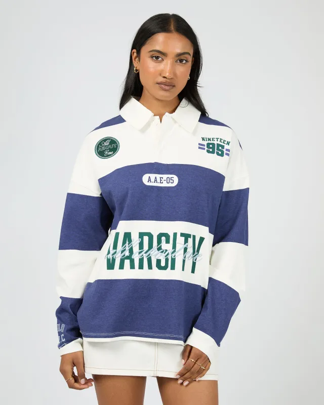 Hudson Ls Rugby Stripe sold by edge clothing