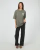 Authentic Tee Charcoal sold by edge clothing