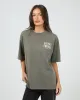 Authentic Tee Charcoal sold by edge clothing