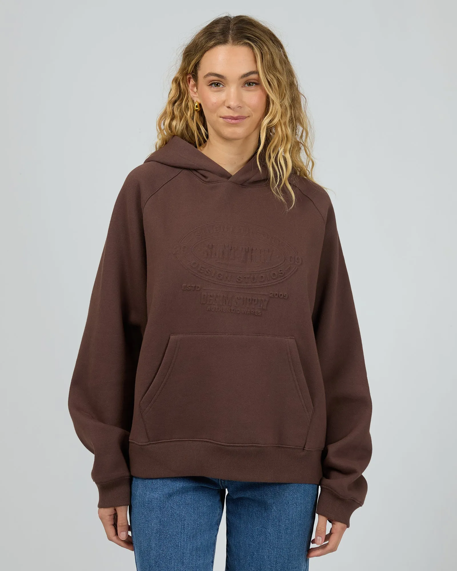 Studio Hoodie Brown sold by edge clothing