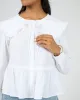 Bonnie Shirt White sold by edge clothing