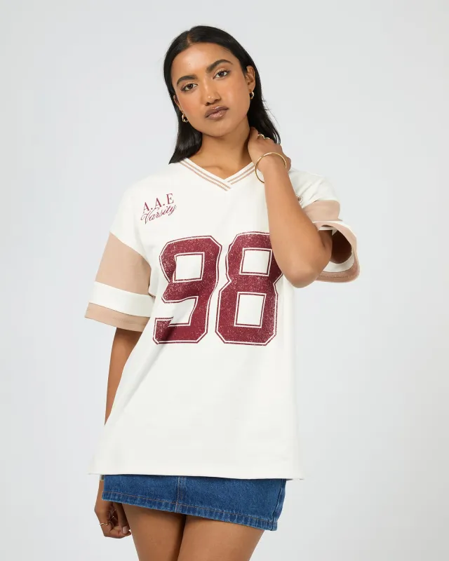 Soho V-Neck Tee Vintage White sold by edge clothing