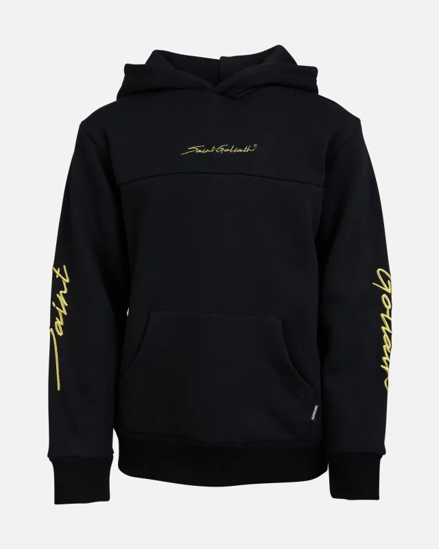 Teen Gilded Hoodie Washed Black sold by edge clothing