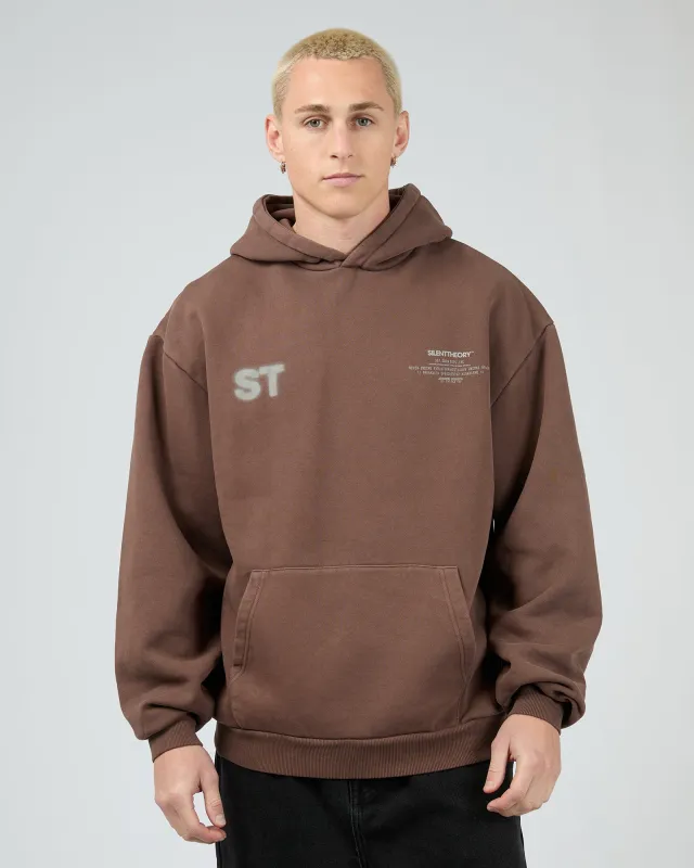 Never Ending Hoodie Chocolate sold by edge clothing