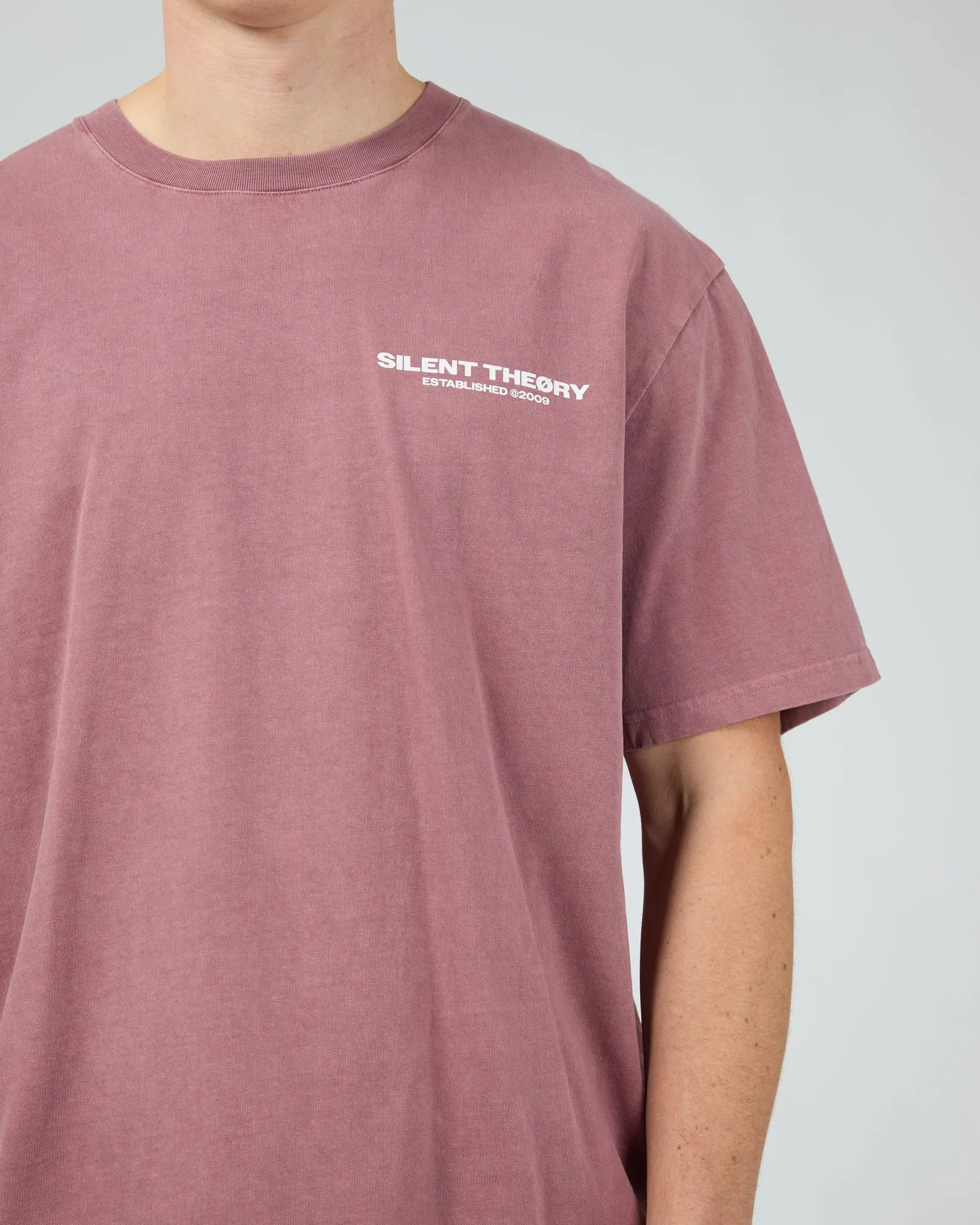 Essential Theory Tee Plum sold by edge clothing product image thumbnail 4