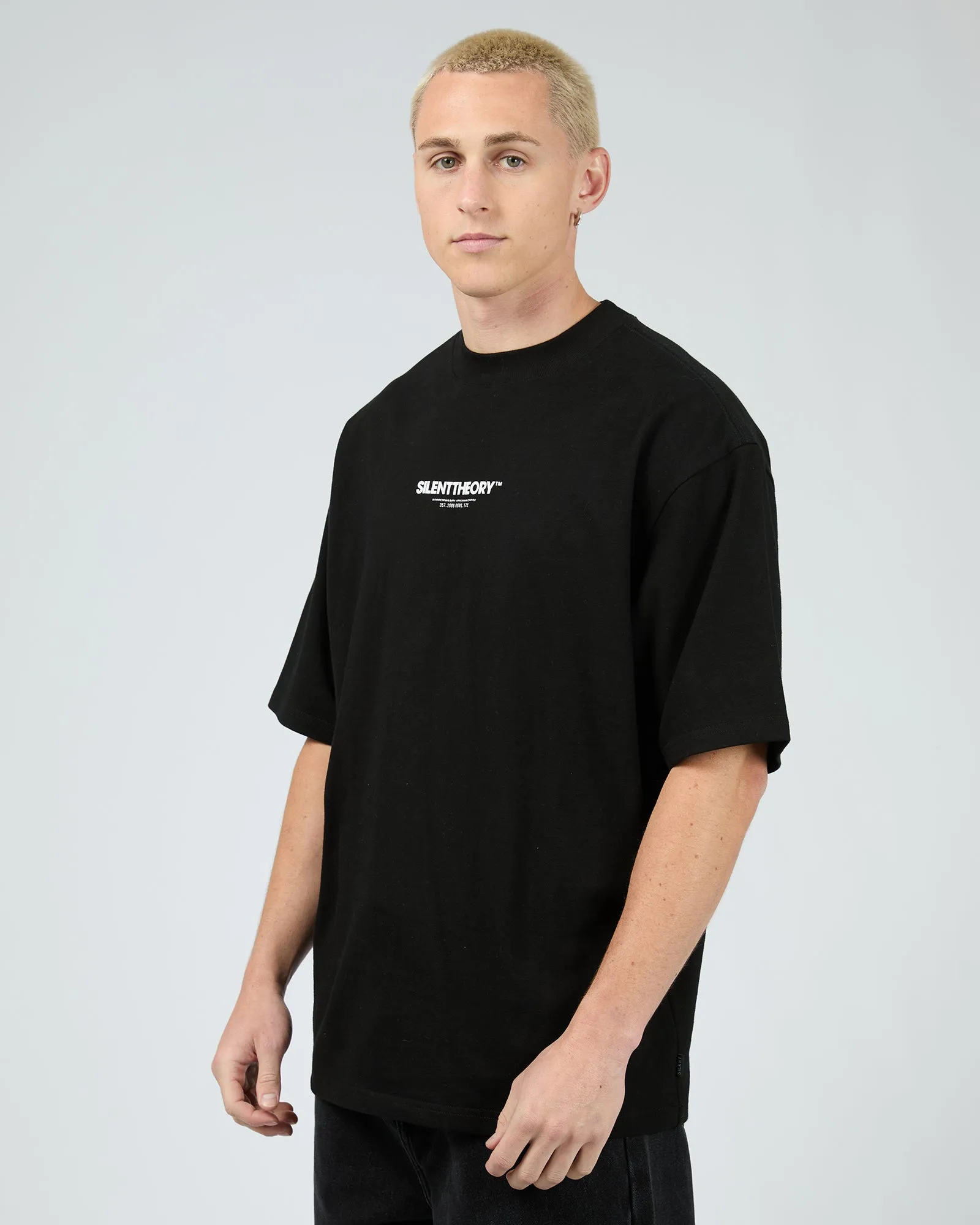 Evolution Blur Tee Black sold by edge clothing product image thumbnail 4