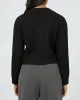 Aya Cardigan Black sold by edge clothing