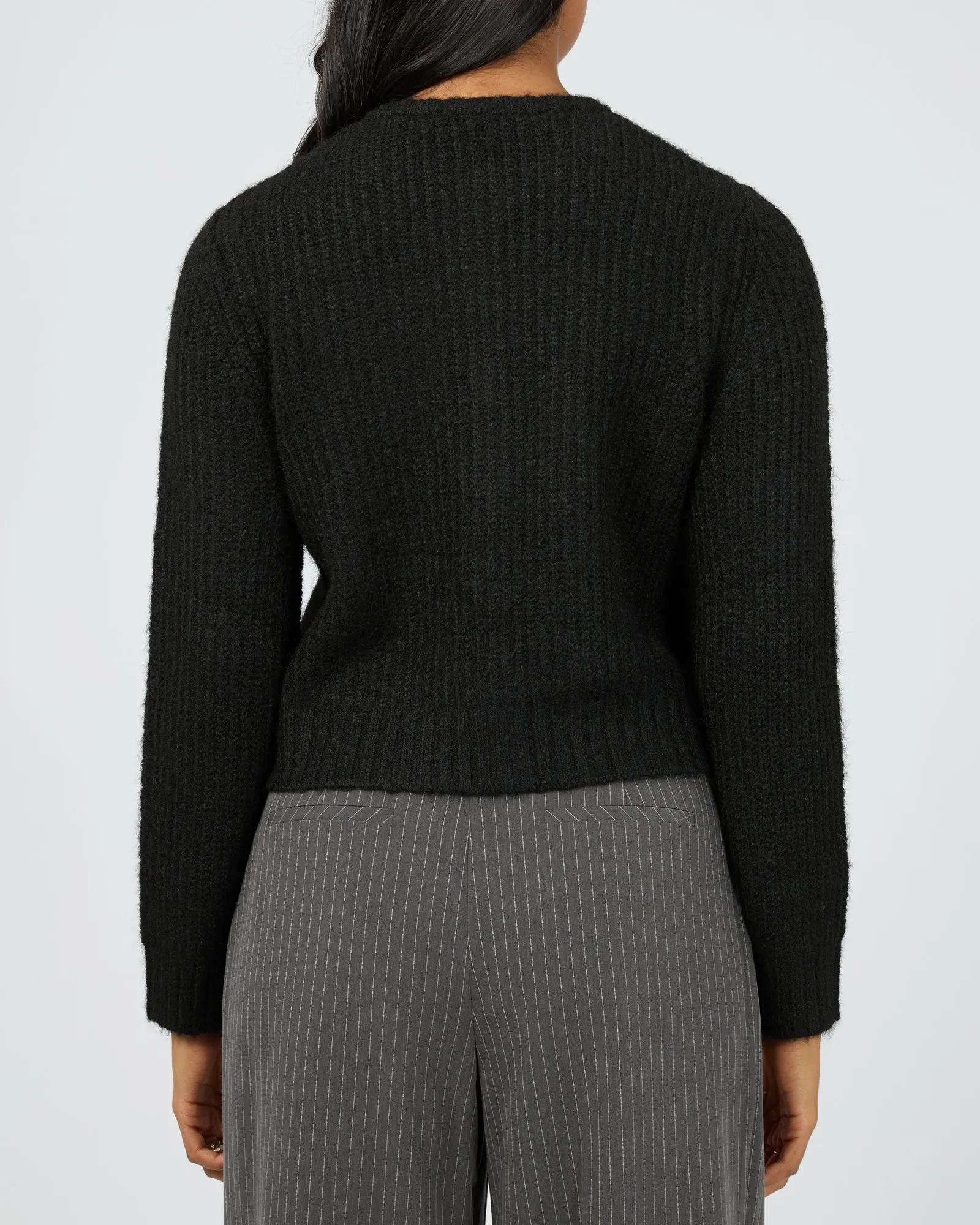 Aya Cardigan Black sold by edge clothing product image thumbnail 3