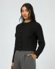 Aya Cardigan Black sold by edge clothing