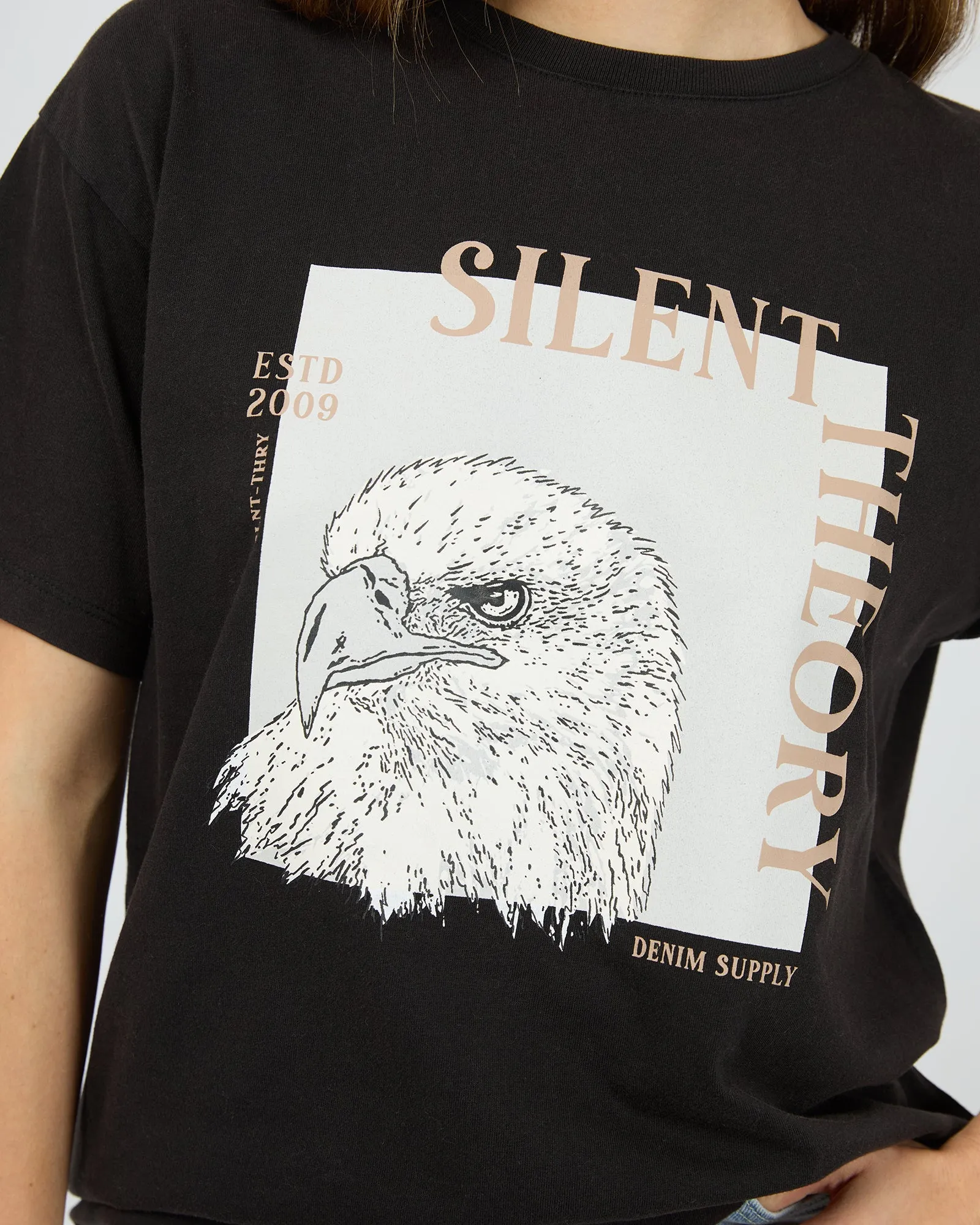 Quaint Tee Washed Black sold by edge clothing product image thumbnail 5