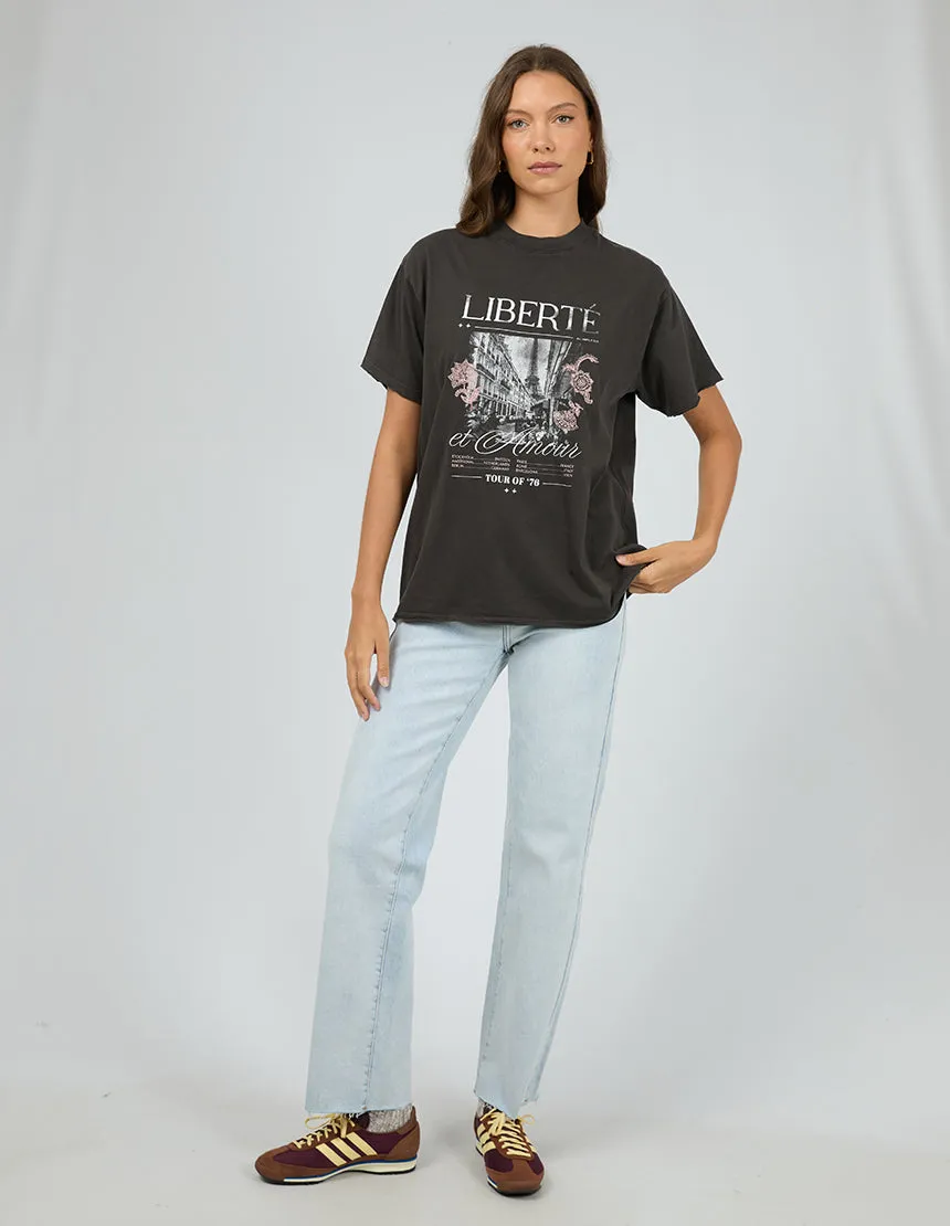 Atlas Relaxed Tee Washed Black sold by edge clothing product image thumbnail 2