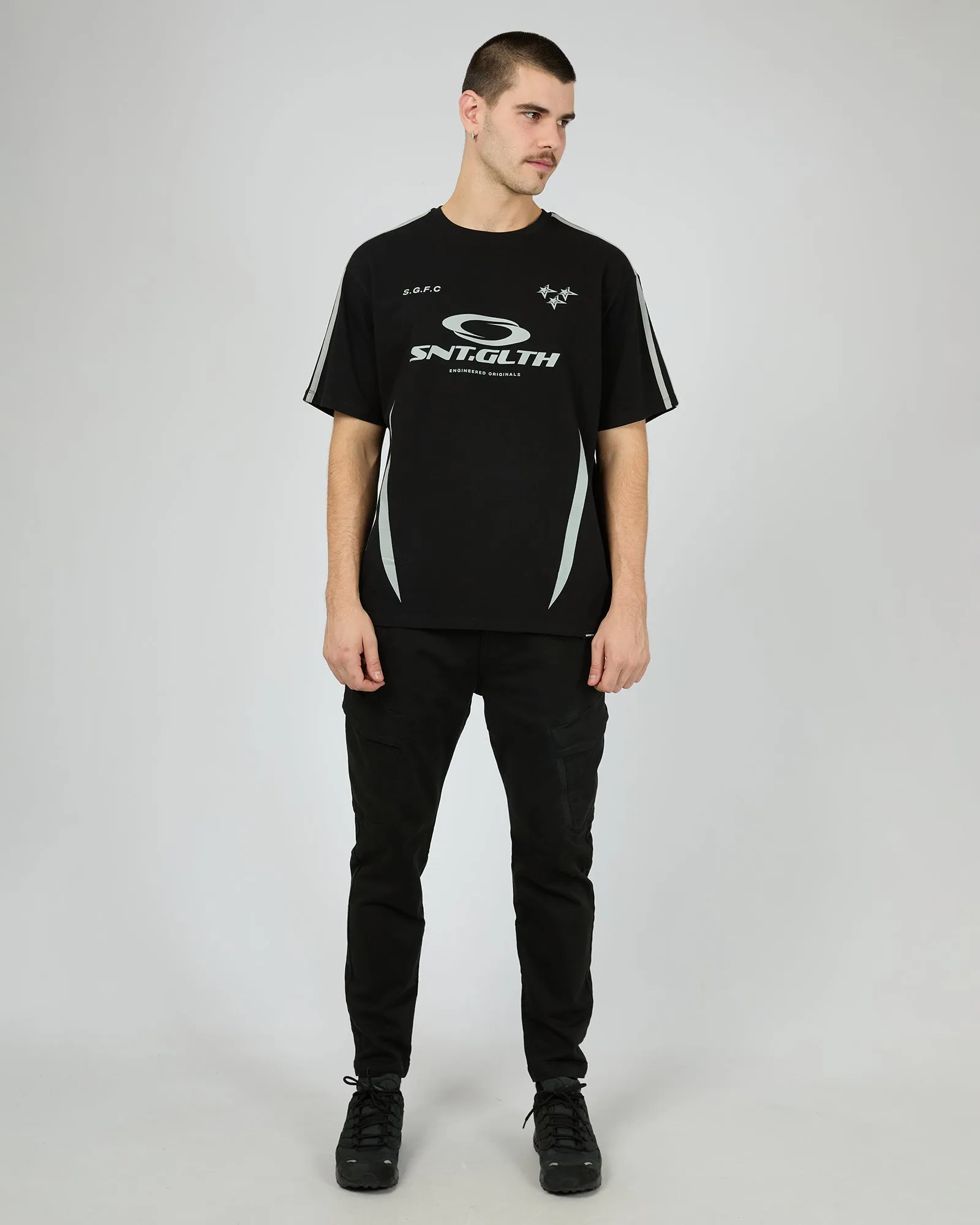 Club Tee Black sold by edge clothing product image thumbnail 2