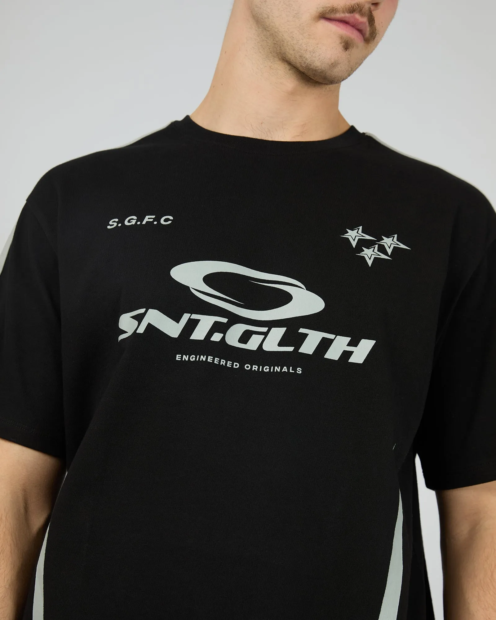 Club Tee Black sold by edge clothing product image thumbnail 5