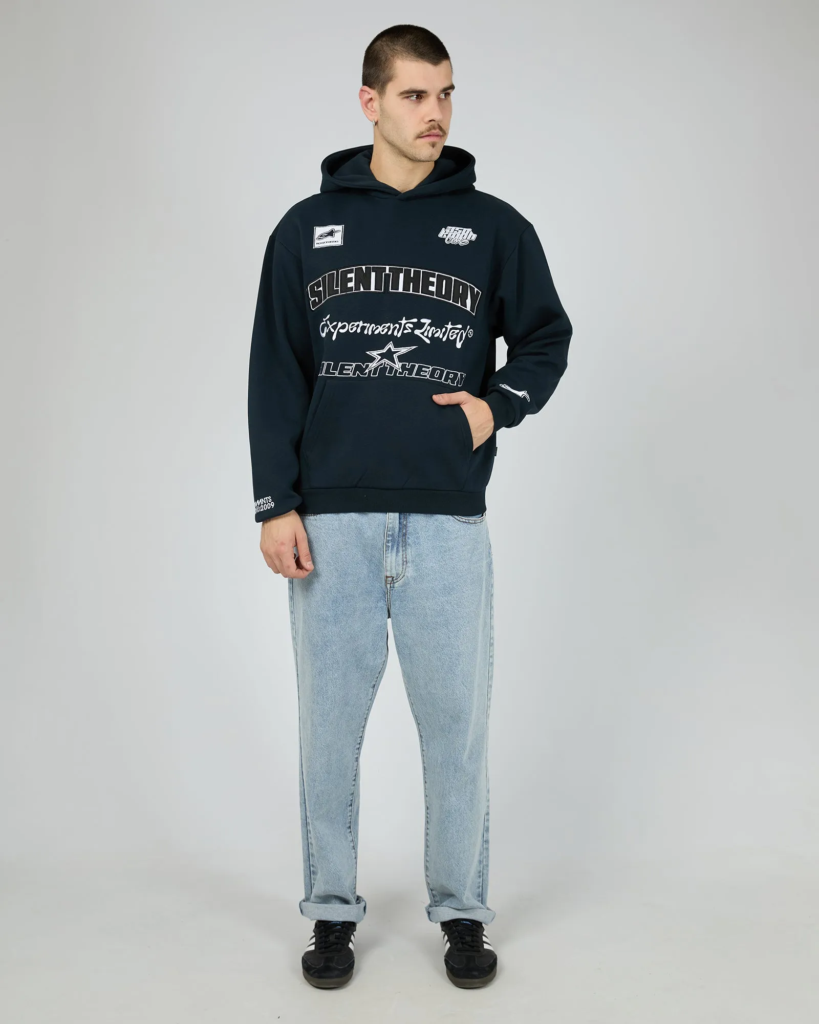 350 Club Hoodie Navy sold by edge clothing product image thumbnail 2