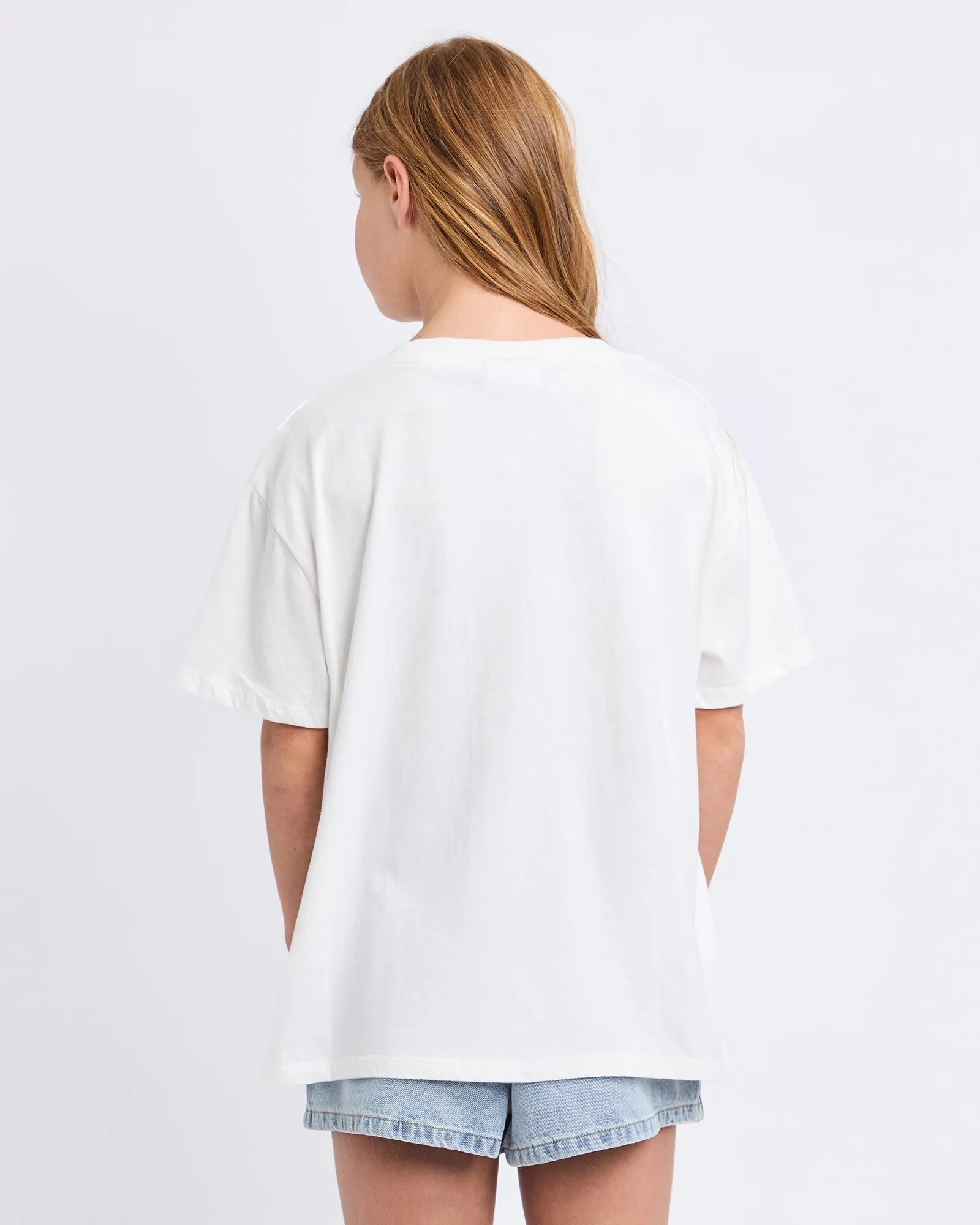 Teen New Season Relaxed Tee Vintage White sold by edge clothing product image thumbnail 2