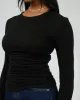 Kylie Long Sleeve Top Black sold by edge clothing