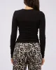 Kylie Long Sleeve Top Black sold by edge clothing